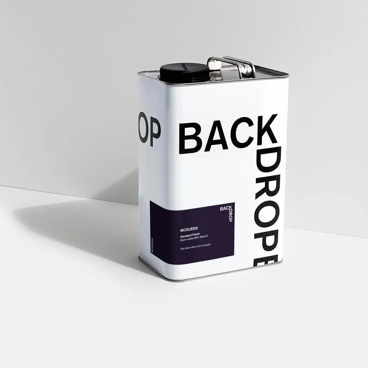 MCQUEEN_ Inky black with a hint of purple