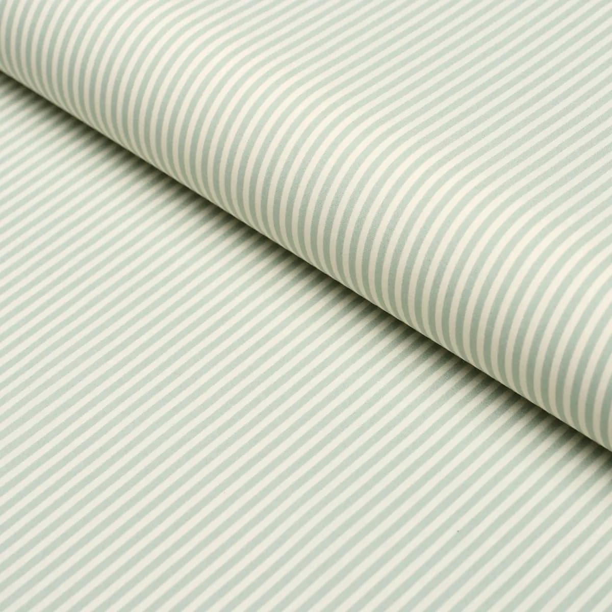 NEWPORT POPLIN STRIPE_ AQUA