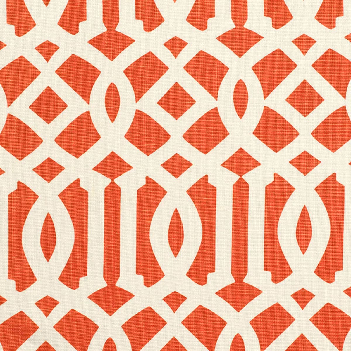 IMPERIAL TRELLIS II_ IVORY / MANDARIN