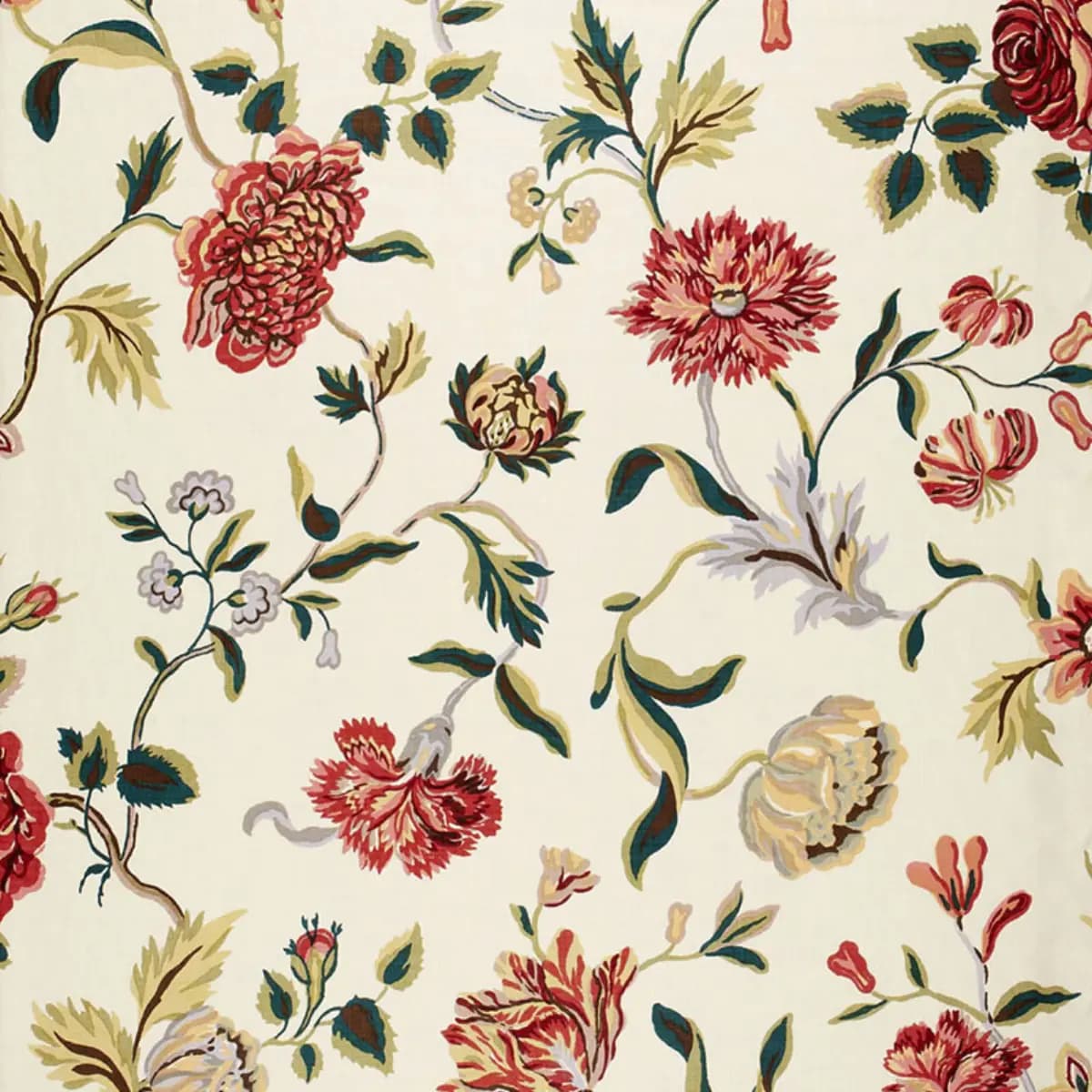 AVEBURY FLORAL VINE_ DOCUMENT ROSE