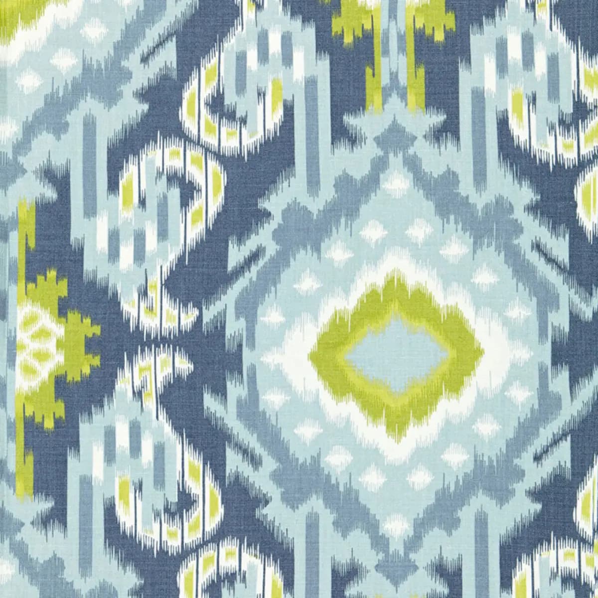 KIRIBATI IKAT PRINT_ AQUAMARINE