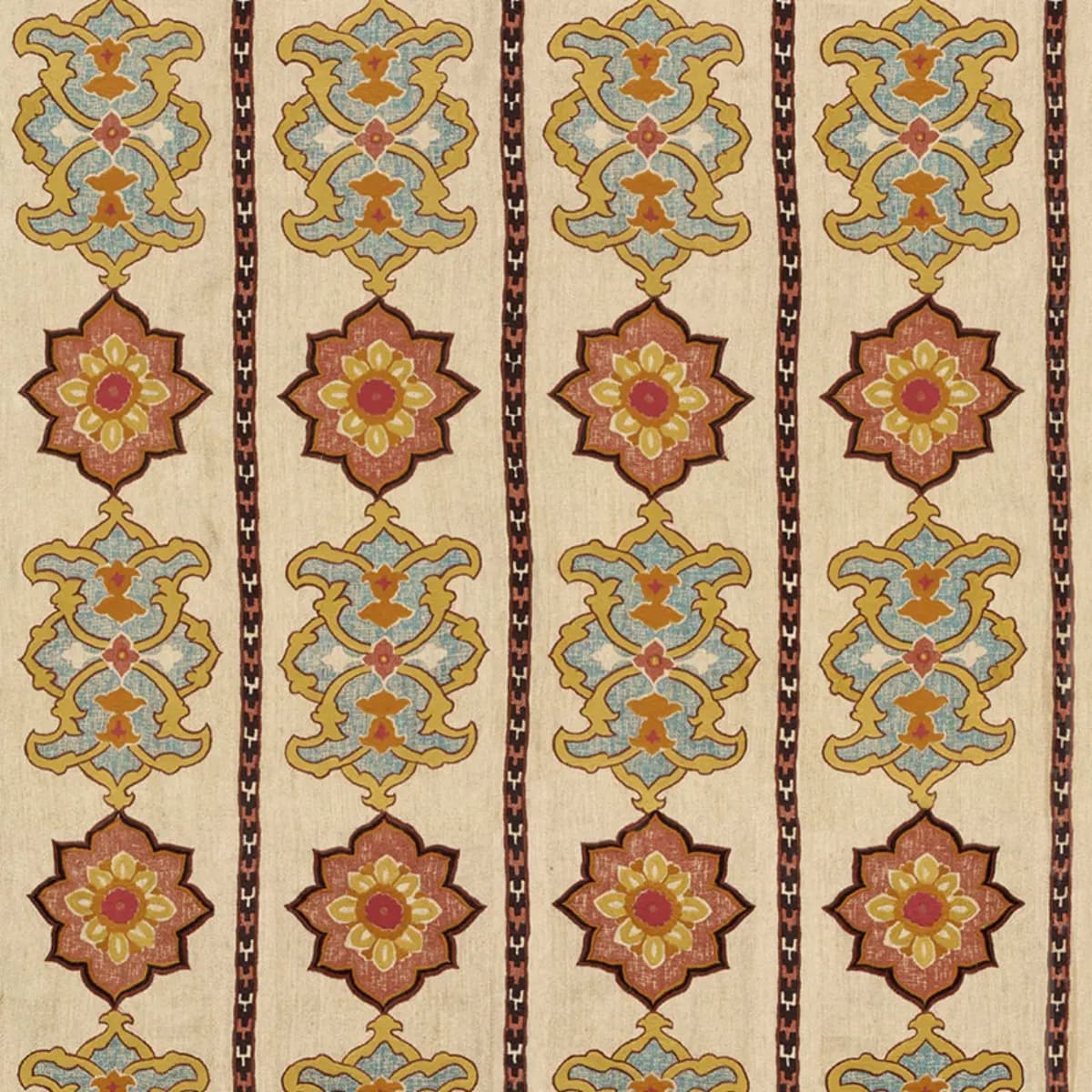 TEMARA HAND-EMBROIDERED PRINT_ SPICE