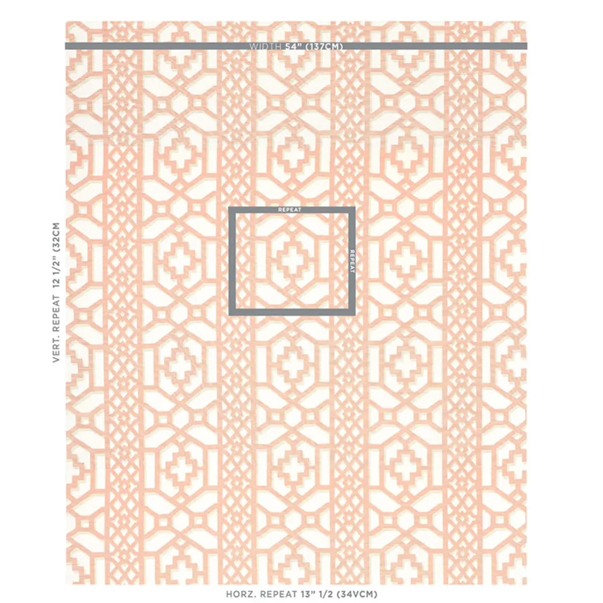 ZANZIBAR TRELLIS_ CORAL