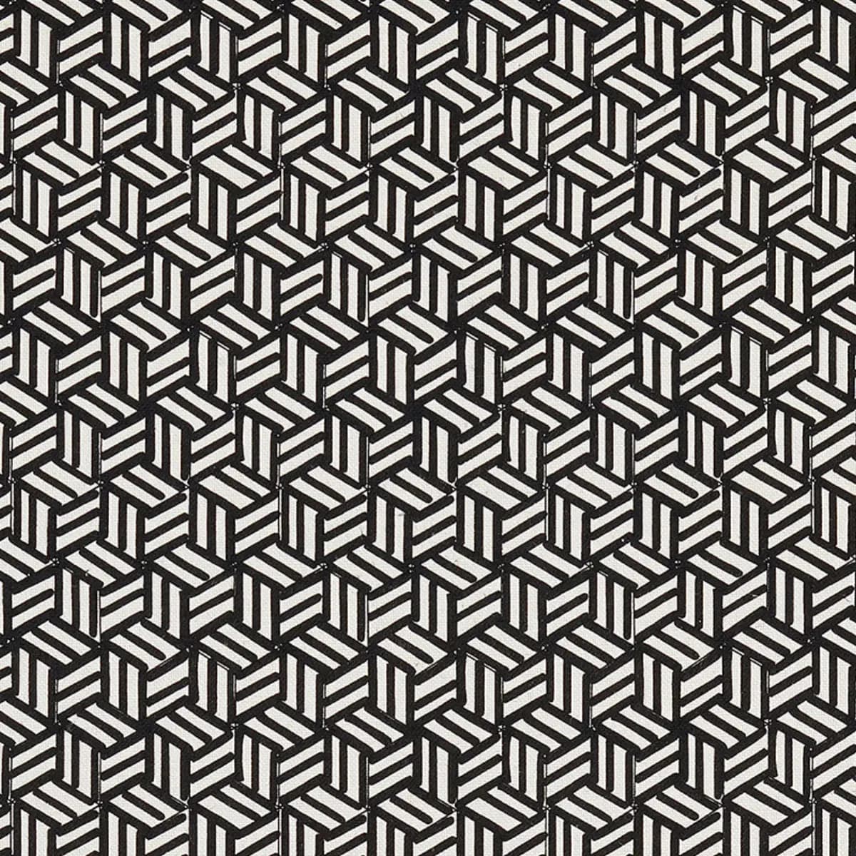 TUMBLING BLOCKS_ BLACK
