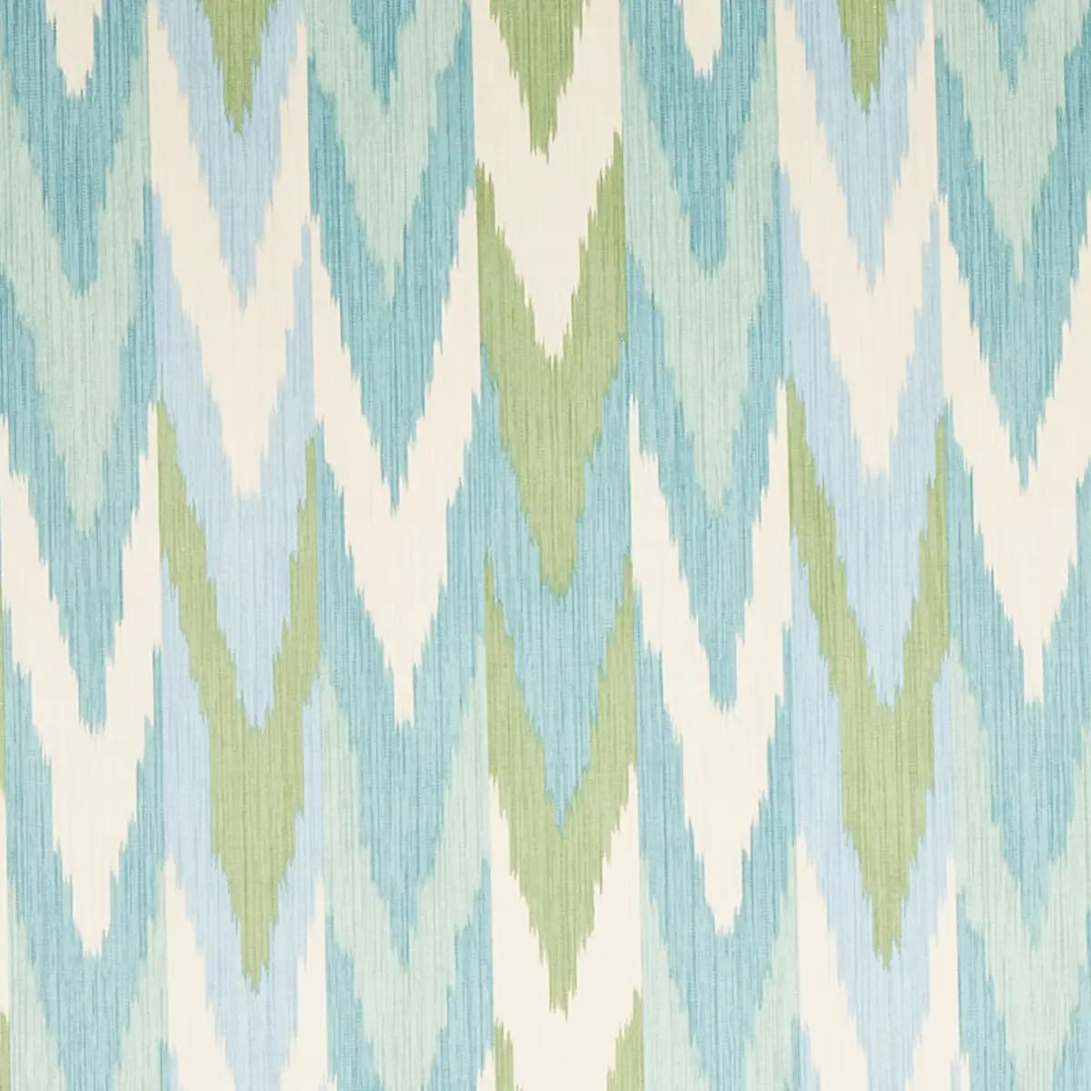 KASHGAR VELVET IKAT_ MINERAL & LEAF