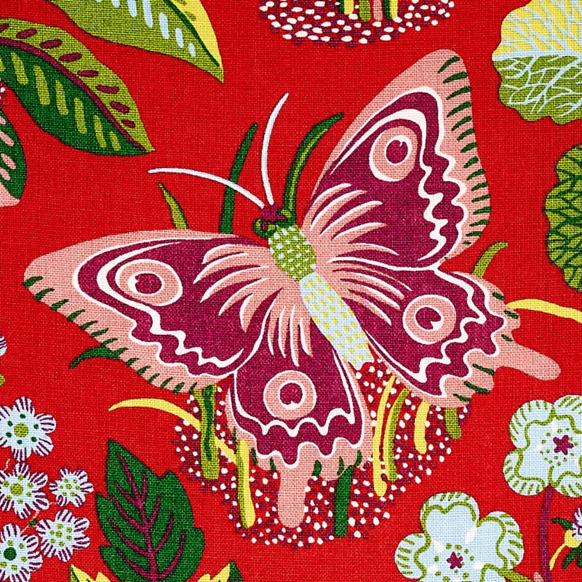 EXOTIC BUTTERFLY_ RED
