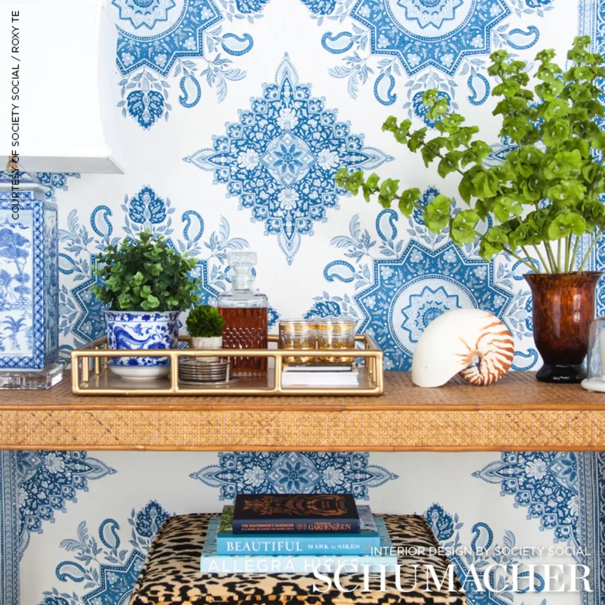 MONTECITO MEDALLION_ INDIGO