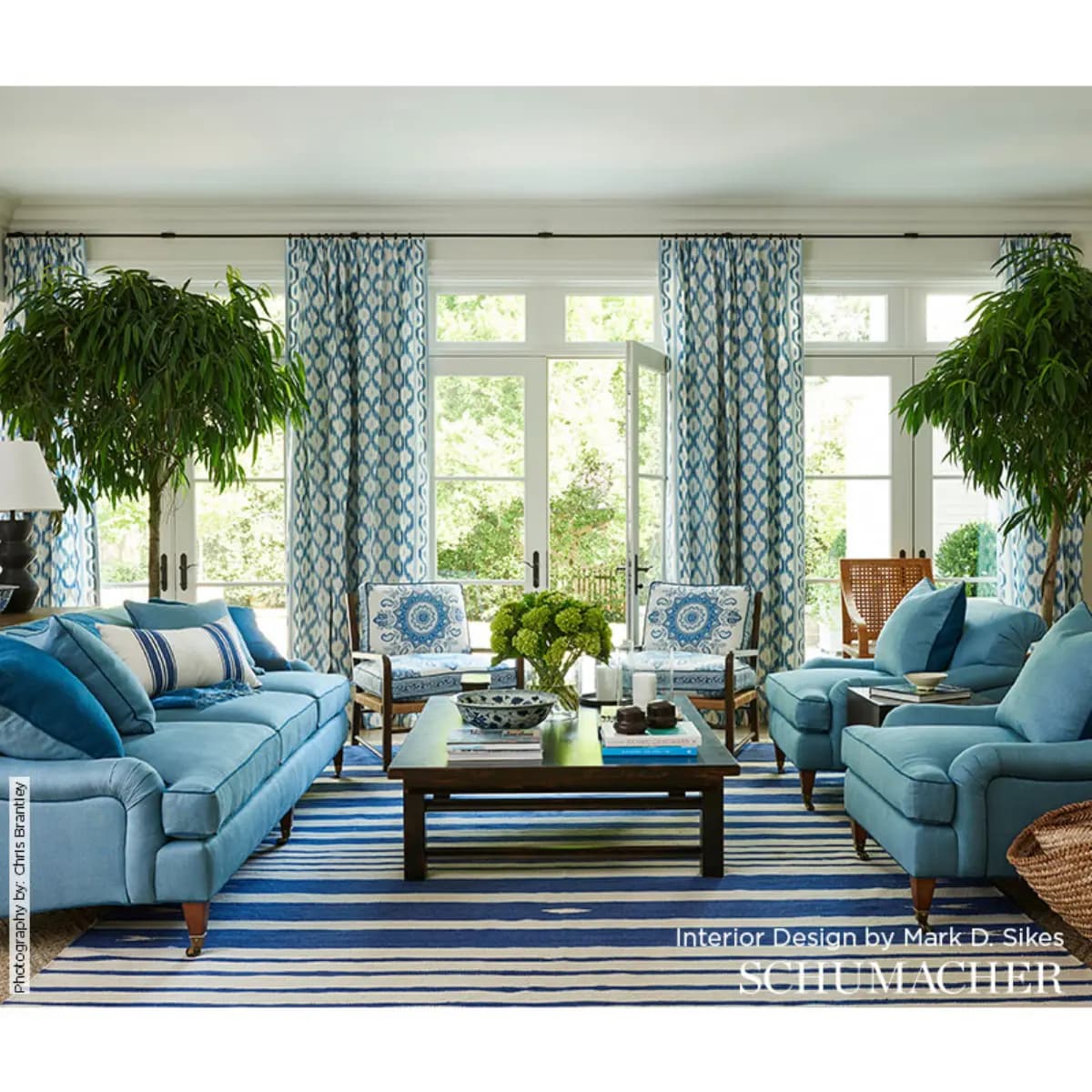 SANTA MONICA IKAT_ INDIGO