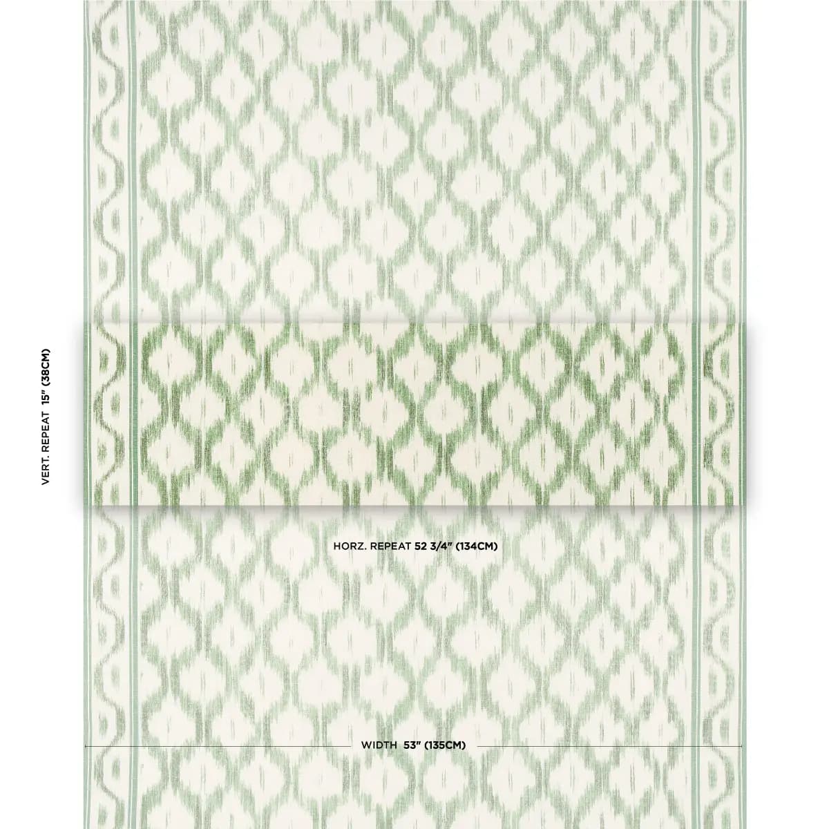 SANTA MONICA IKAT_ LEAF GREEN
