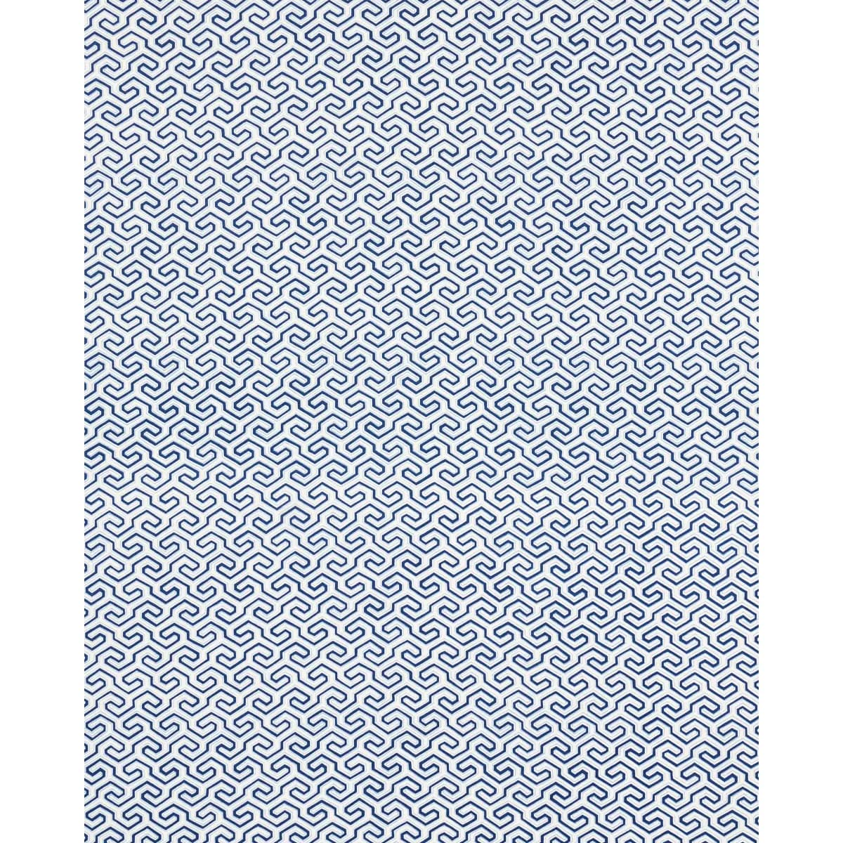 MING FRET PRINT_ BLUE