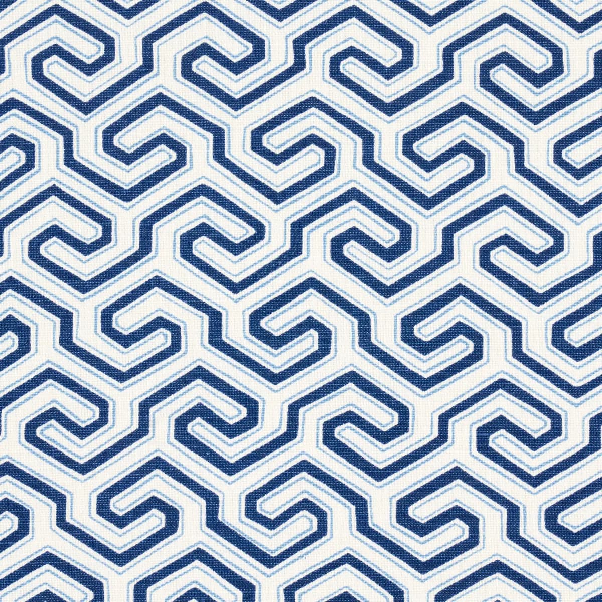 MING FRET PRINT_ BLUE