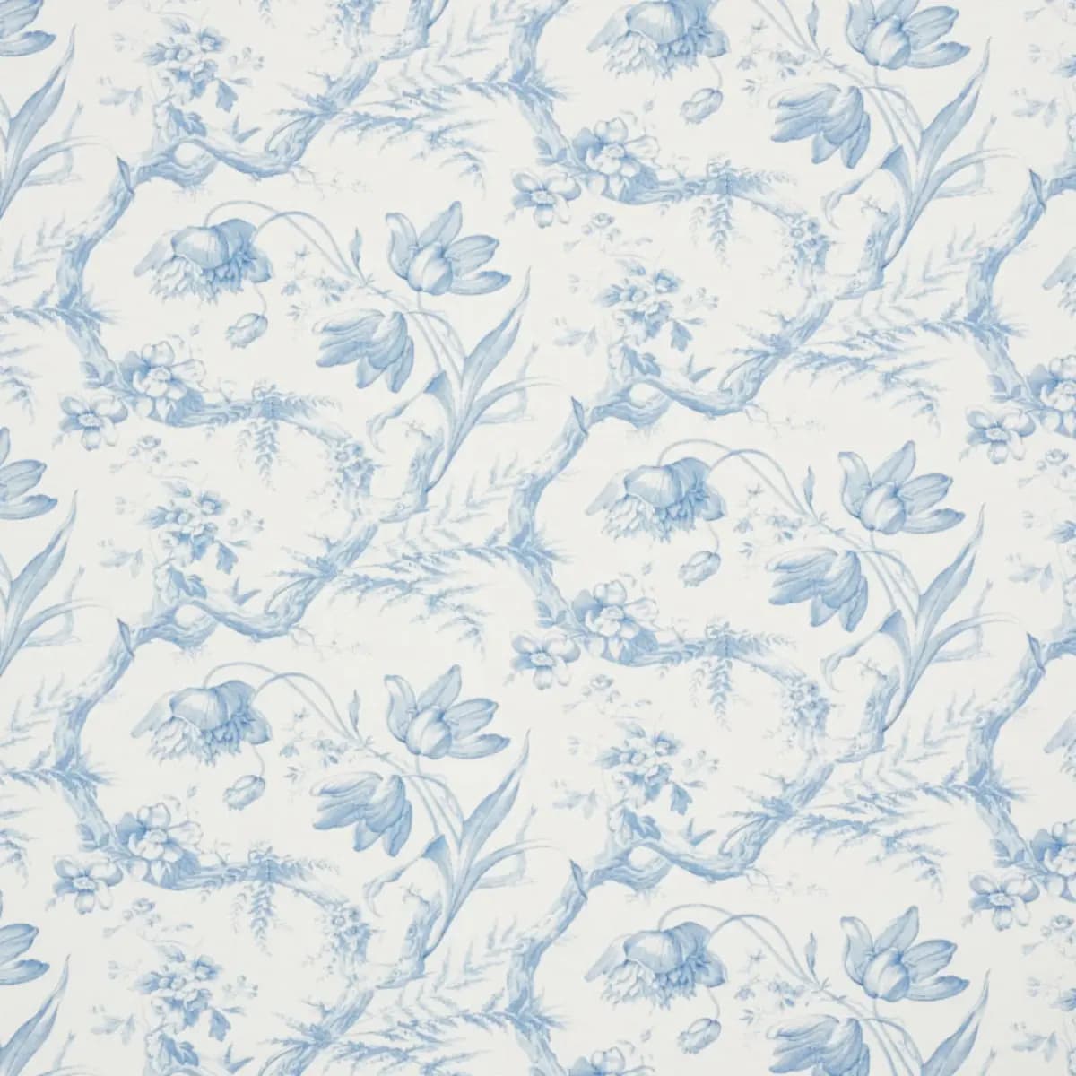 TOILE DE FLEURS_ DELFT