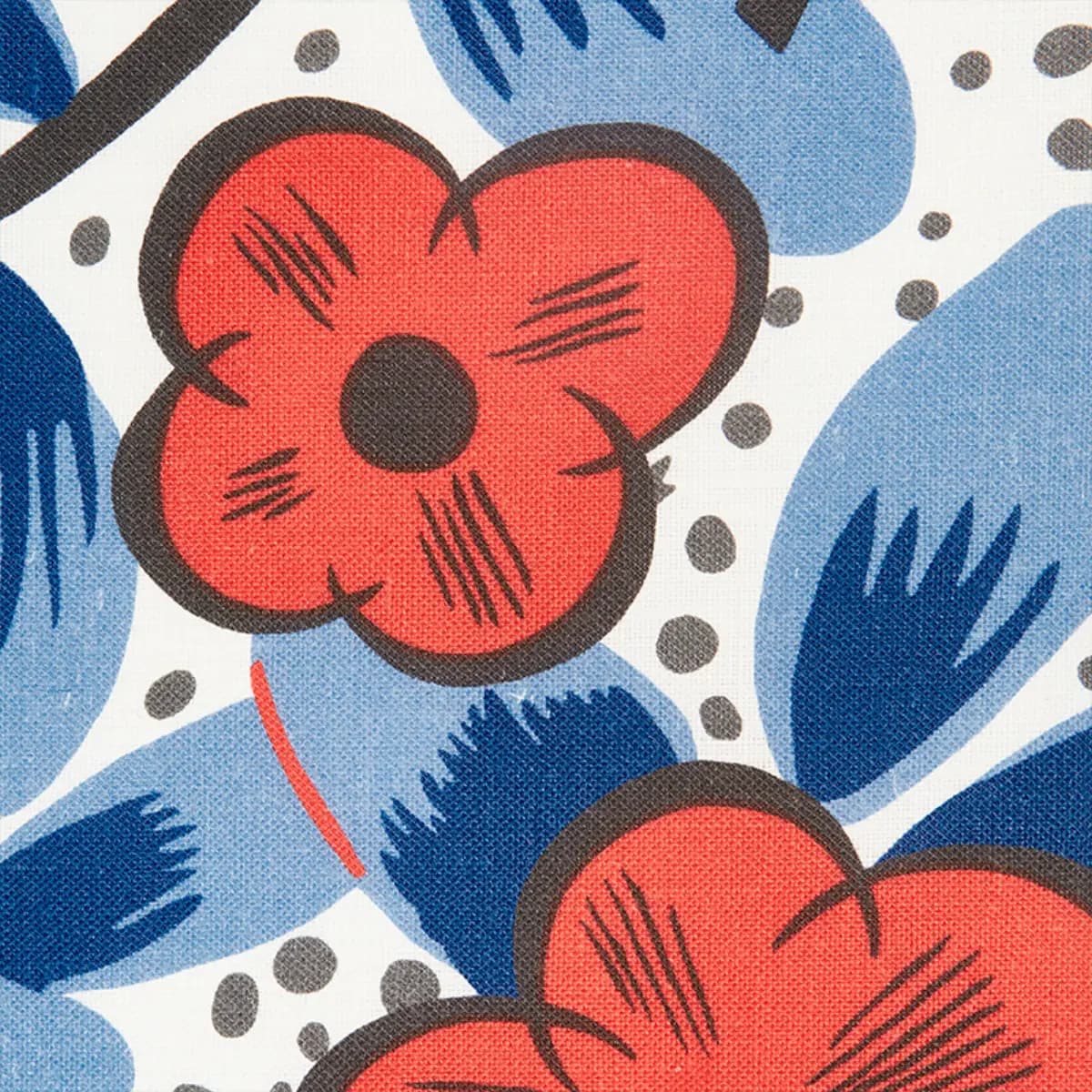 COCARDE ESPAGNOLE_ RED & BLUE