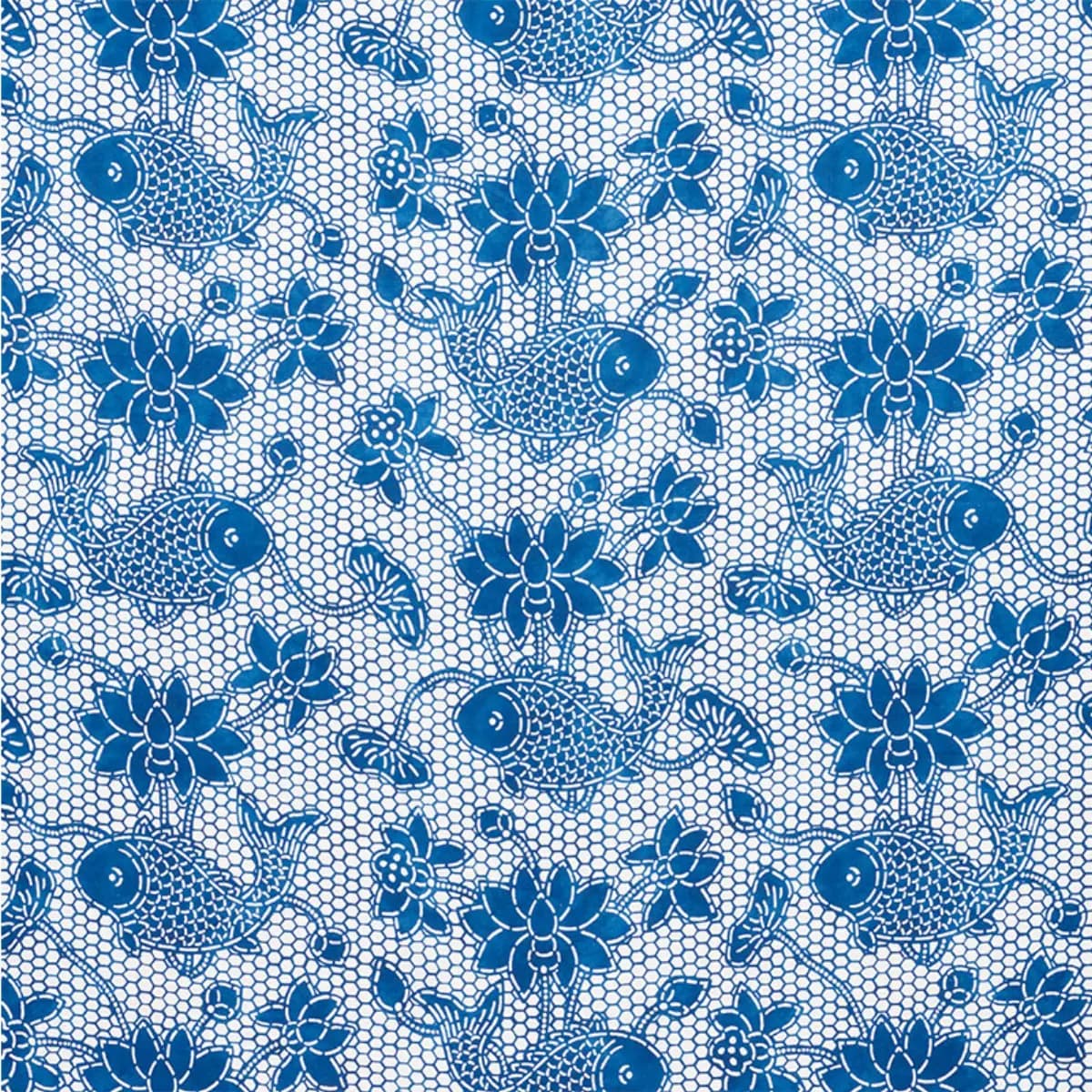 LOTUS BATIK_ INDIGO