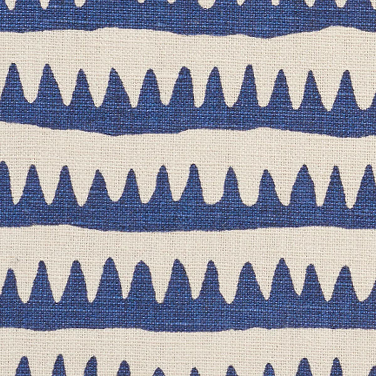 CORFU HAND PRINTED STRIPE_ NAVY