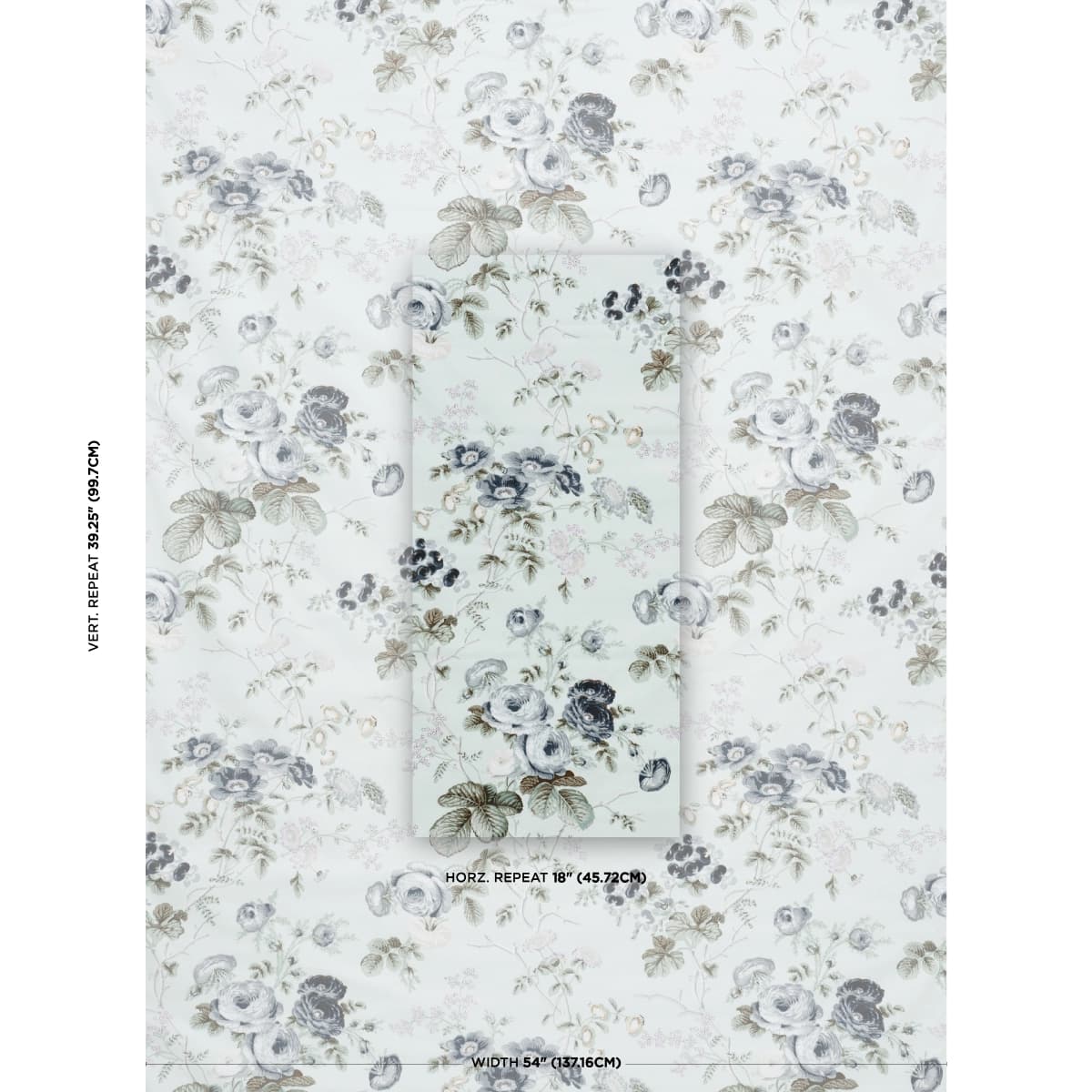 SALISBURY CHINTZ_ CELADON