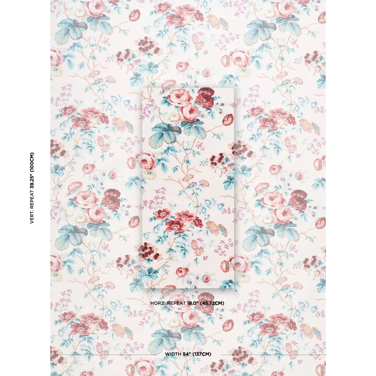 SALISBURY CHINTZ_ ROSE