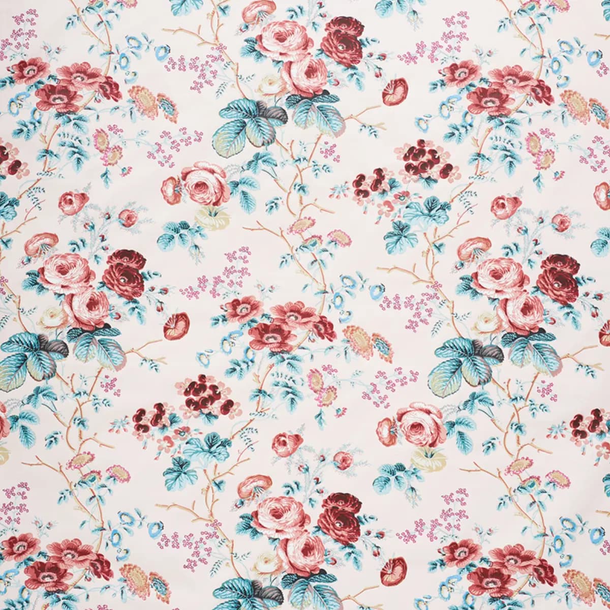 SALISBURY CHINTZ_ ROSE