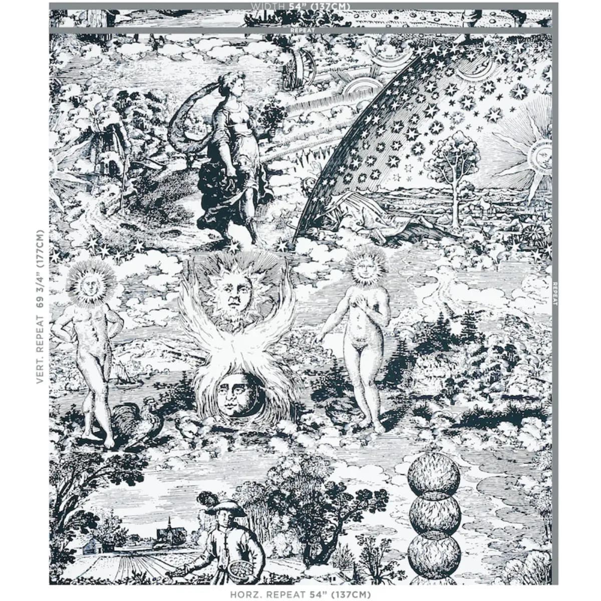 MODERN TOILE_ BLACK