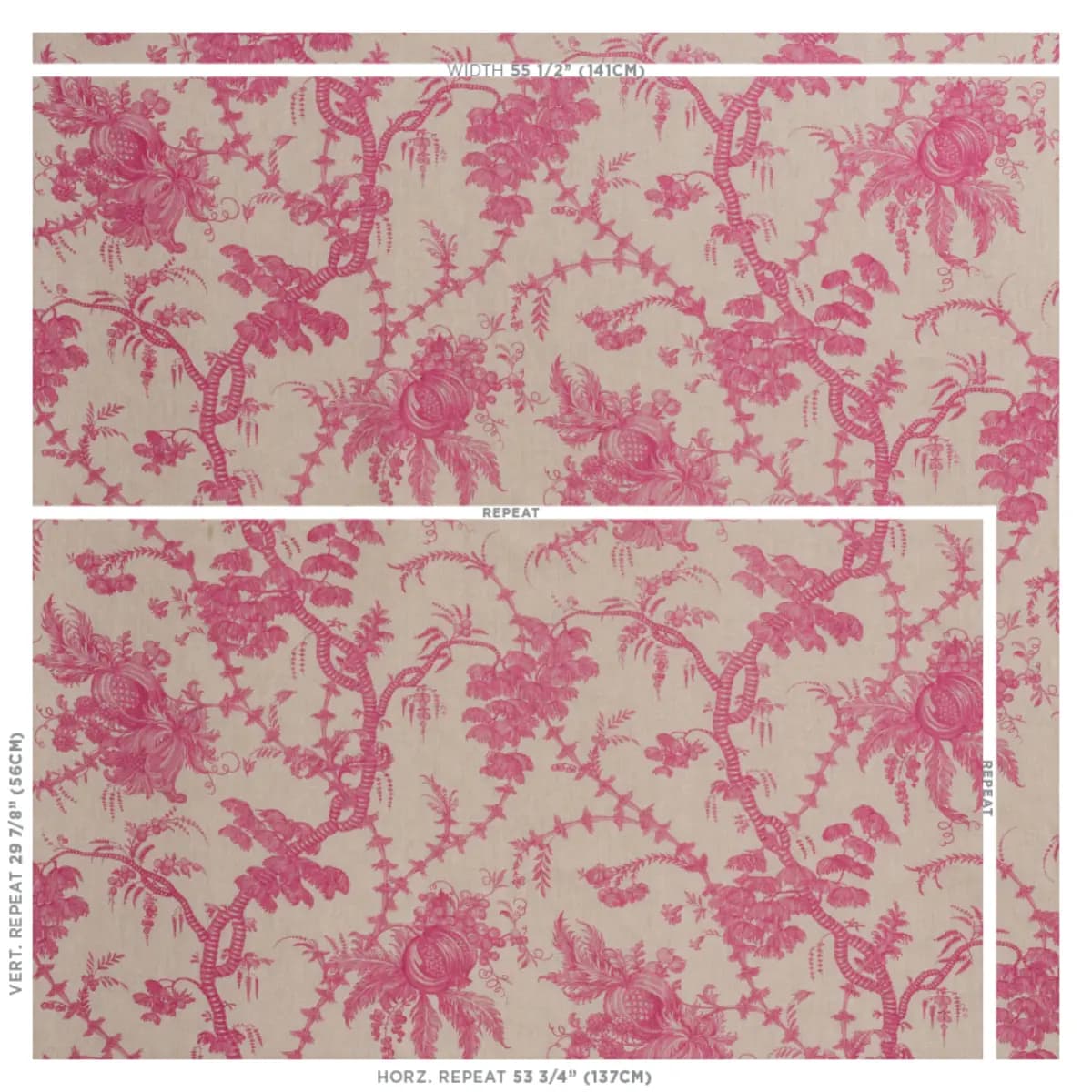 SAN CRISTOBAL TOILE_ MAGENTA