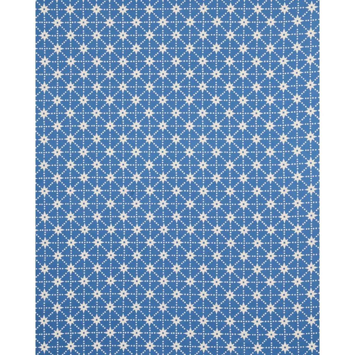 STARS HAND BLOCK PRINT_ BLUE