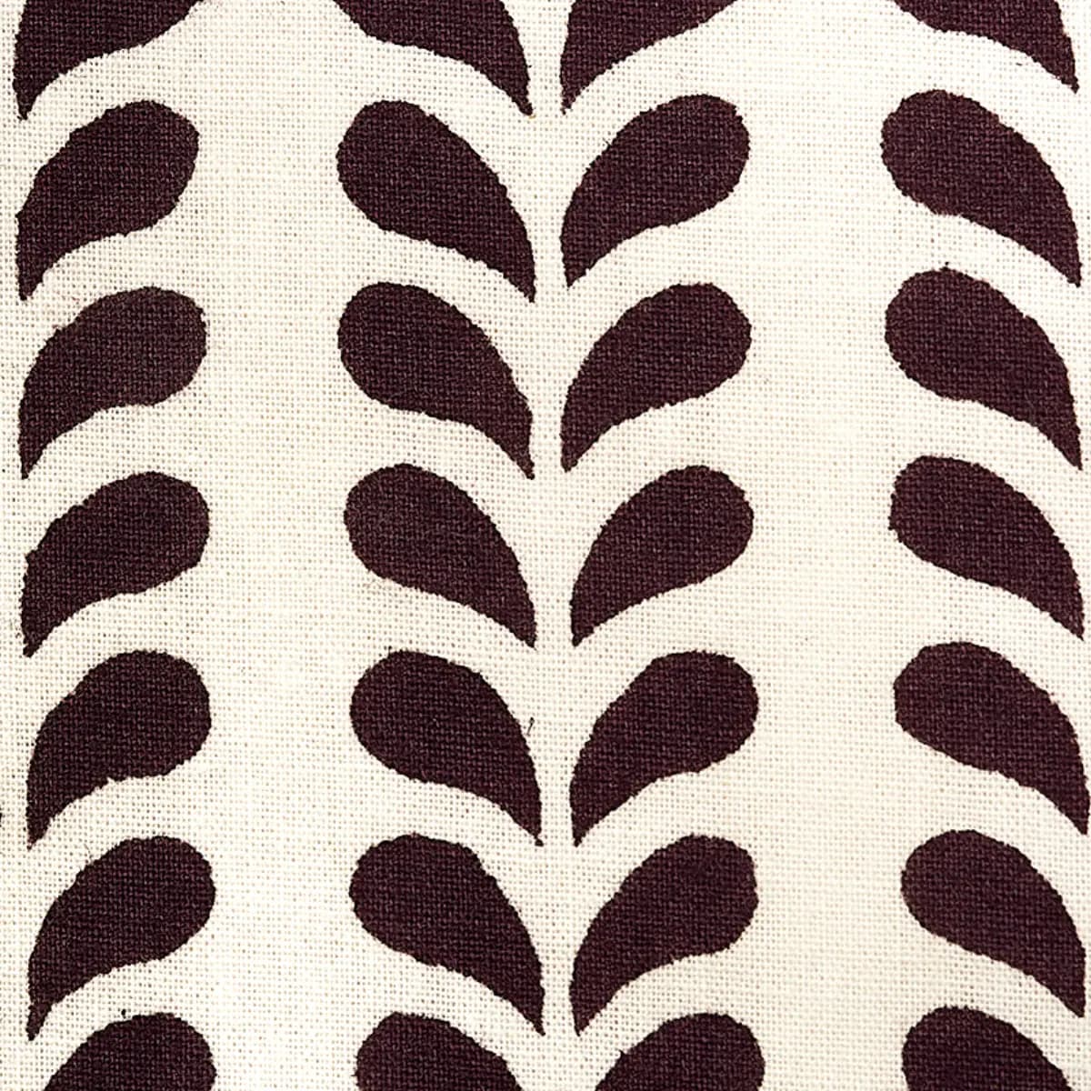 BINDI HAND BLOCK PRINT_ AUBERGINE