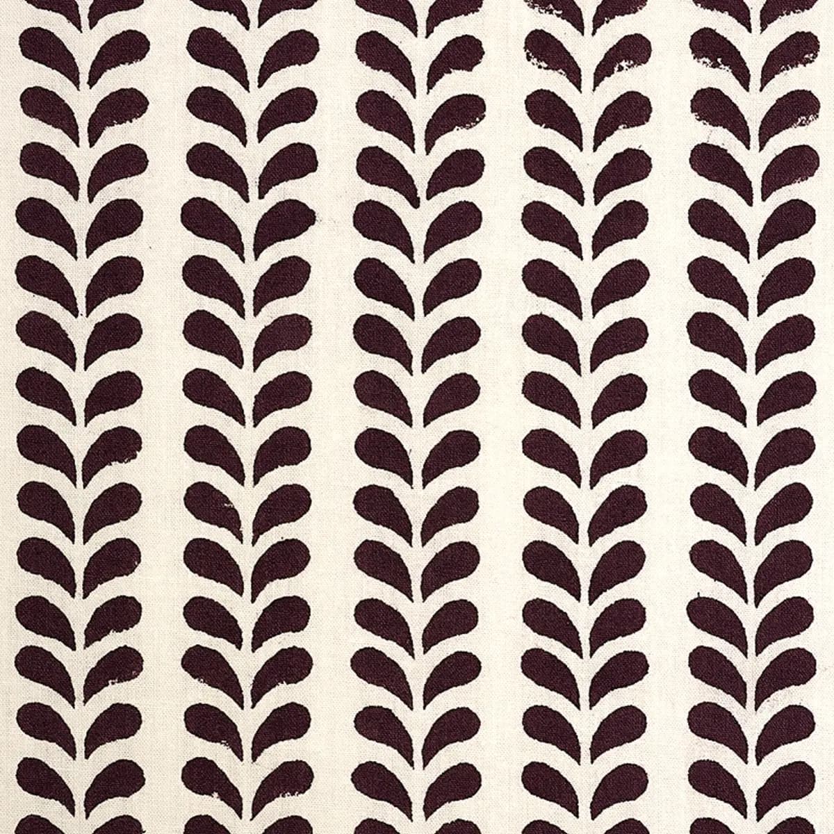 BINDI HAND BLOCK PRINT_ AUBERGINE
