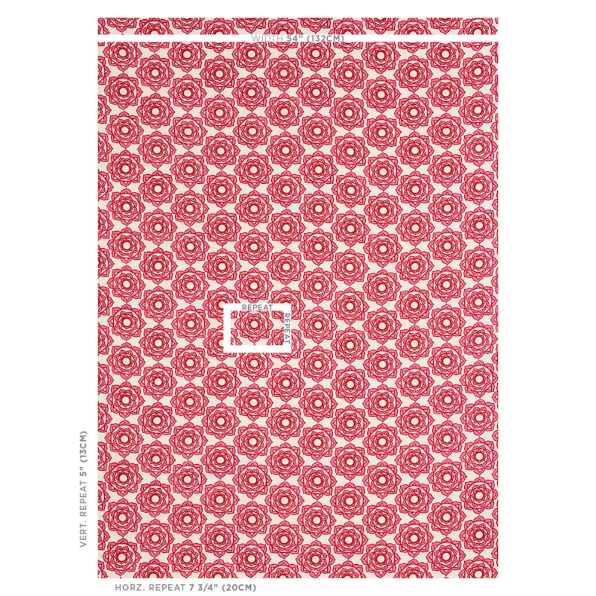 ROSE HAND BLOCK PRINT_ PINK