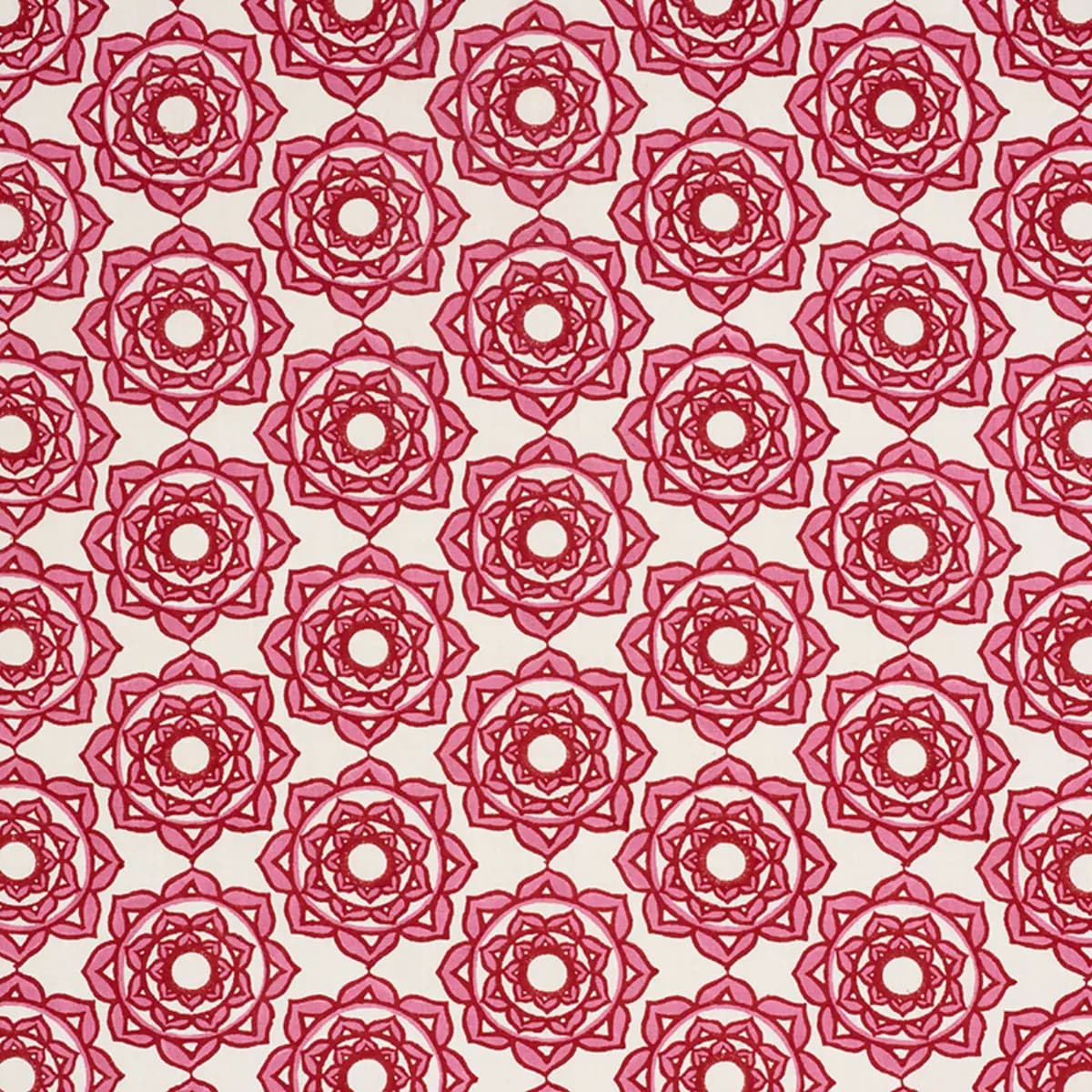 ROSE HAND BLOCK PRINT_ PINK