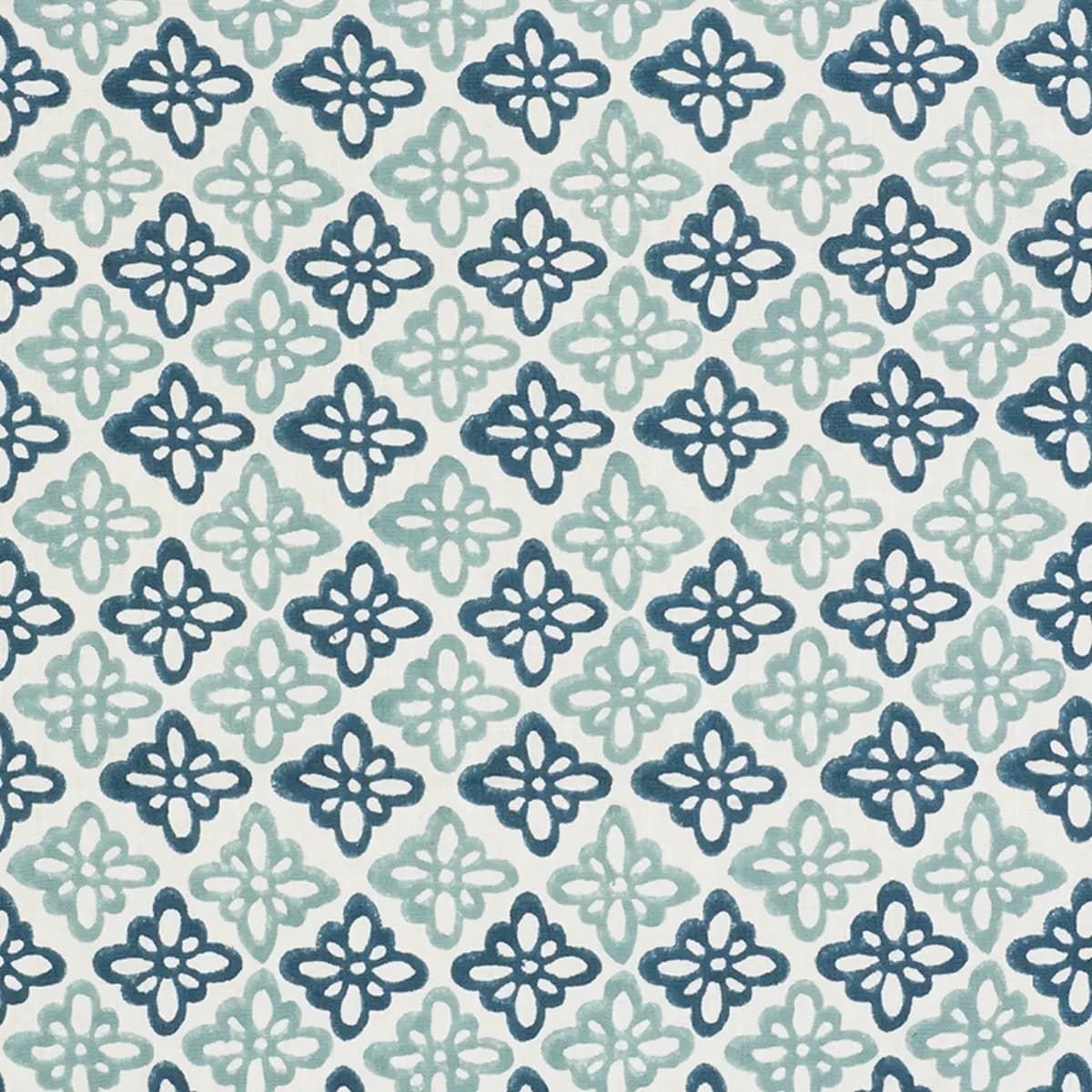 PATTEE HAND BLOCK PRINT_ BLUE