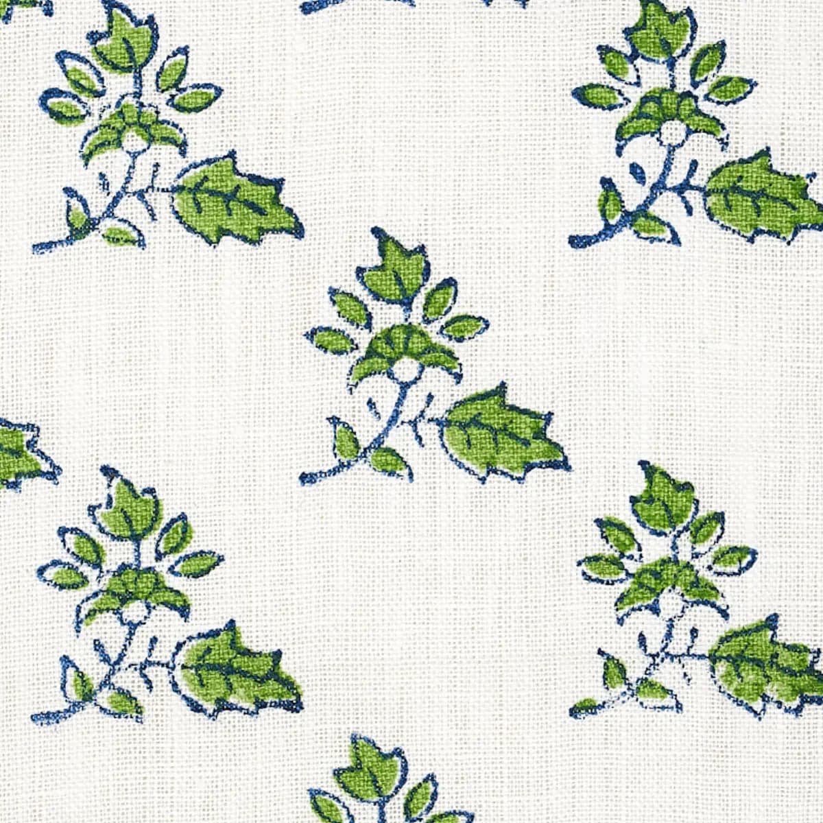 TORBAY HAND-BLOCK PRINT_ GREEN