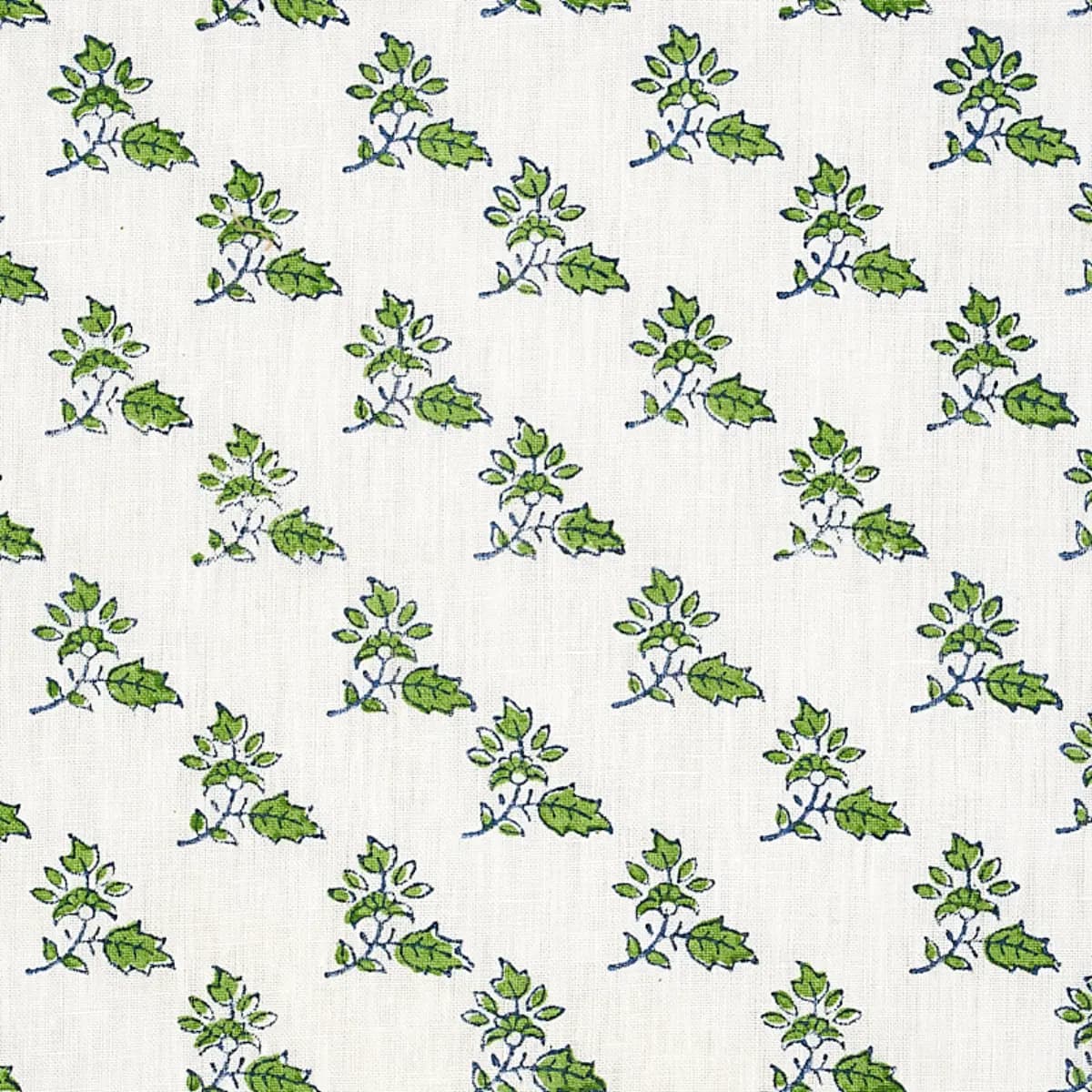 TORBAY HAND-BLOCK PRINT_ GREEN