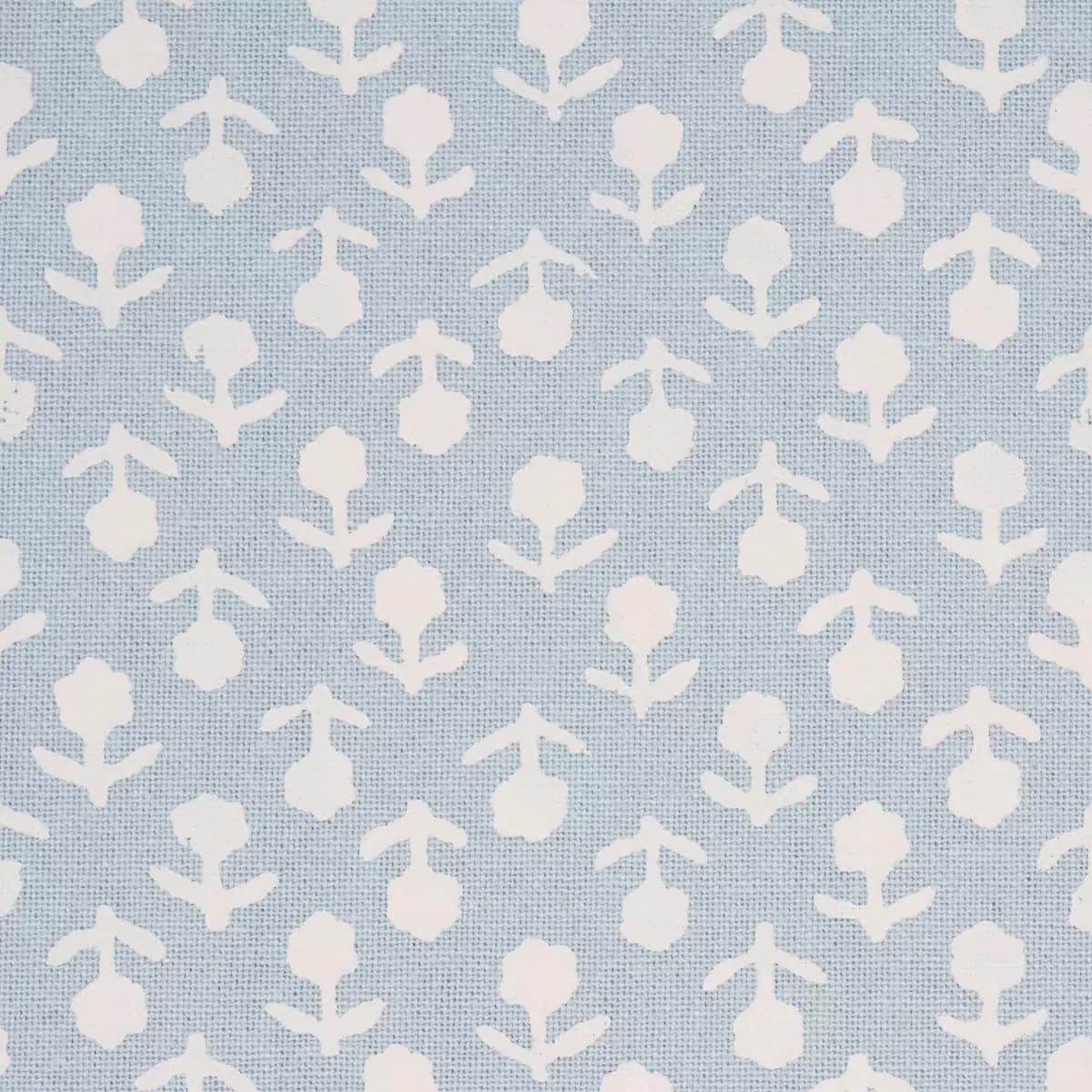 BEATRIZ HANDPRINT_ BLUE
