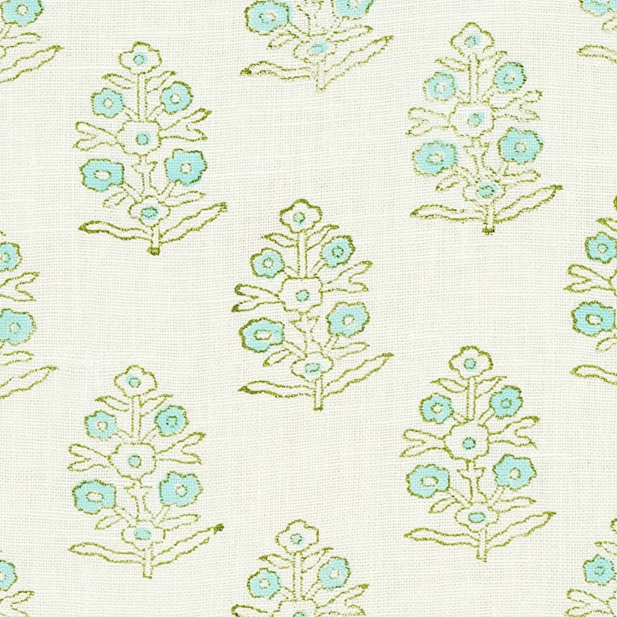 ADITI HAND-BLOCK PRINT_ GREEN