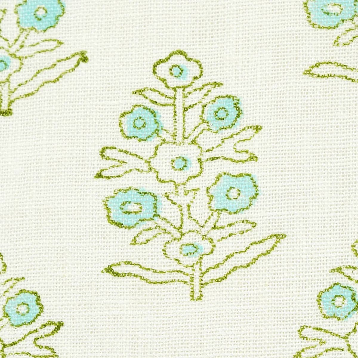 ADITI HAND-BLOCK PRINT_ GREEN