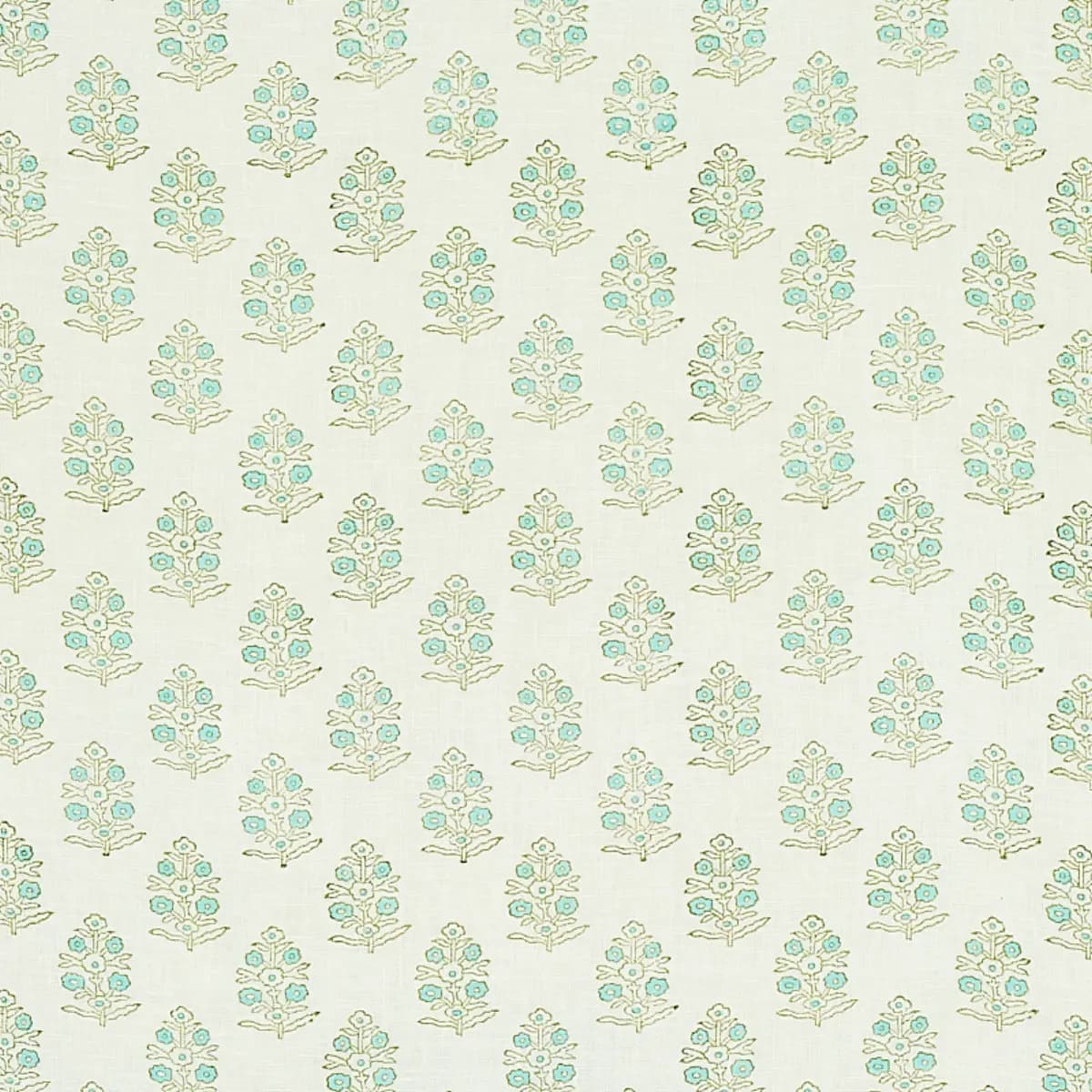 ADITI HAND-BLOCK PRINT_ GREEN