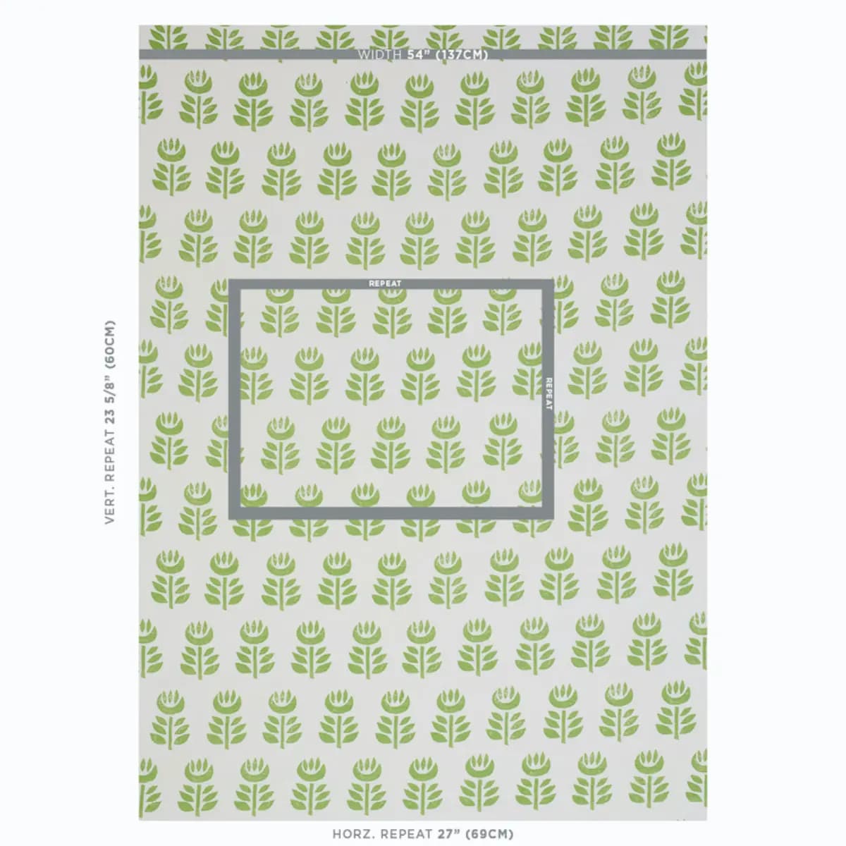 ROSENBORG HAND PRINT_ GREEN