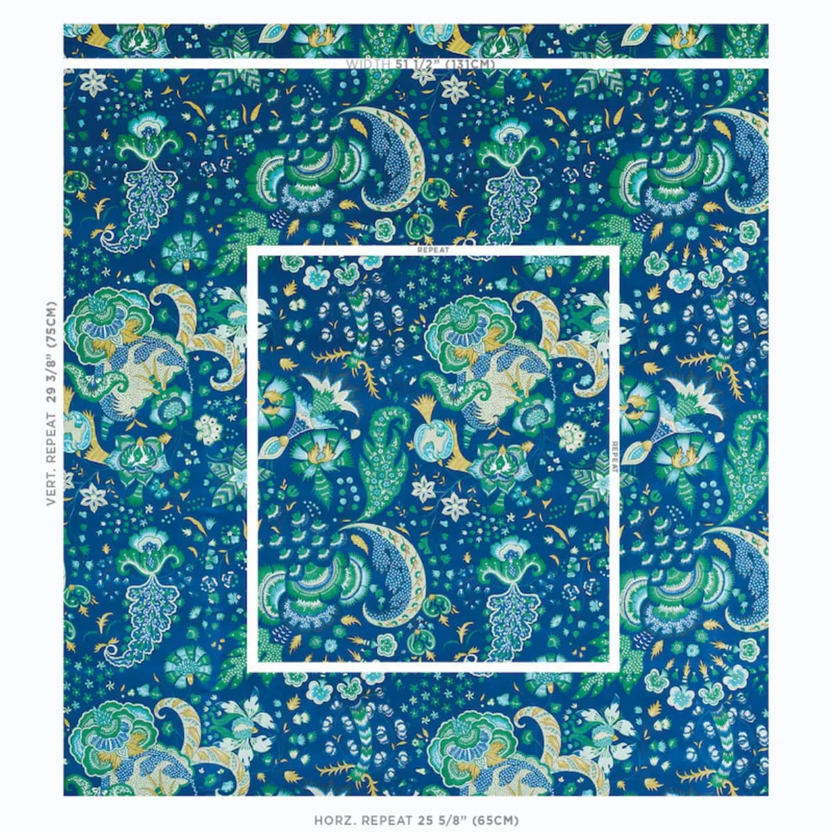 MAJORELLE VELVET_ BLUE