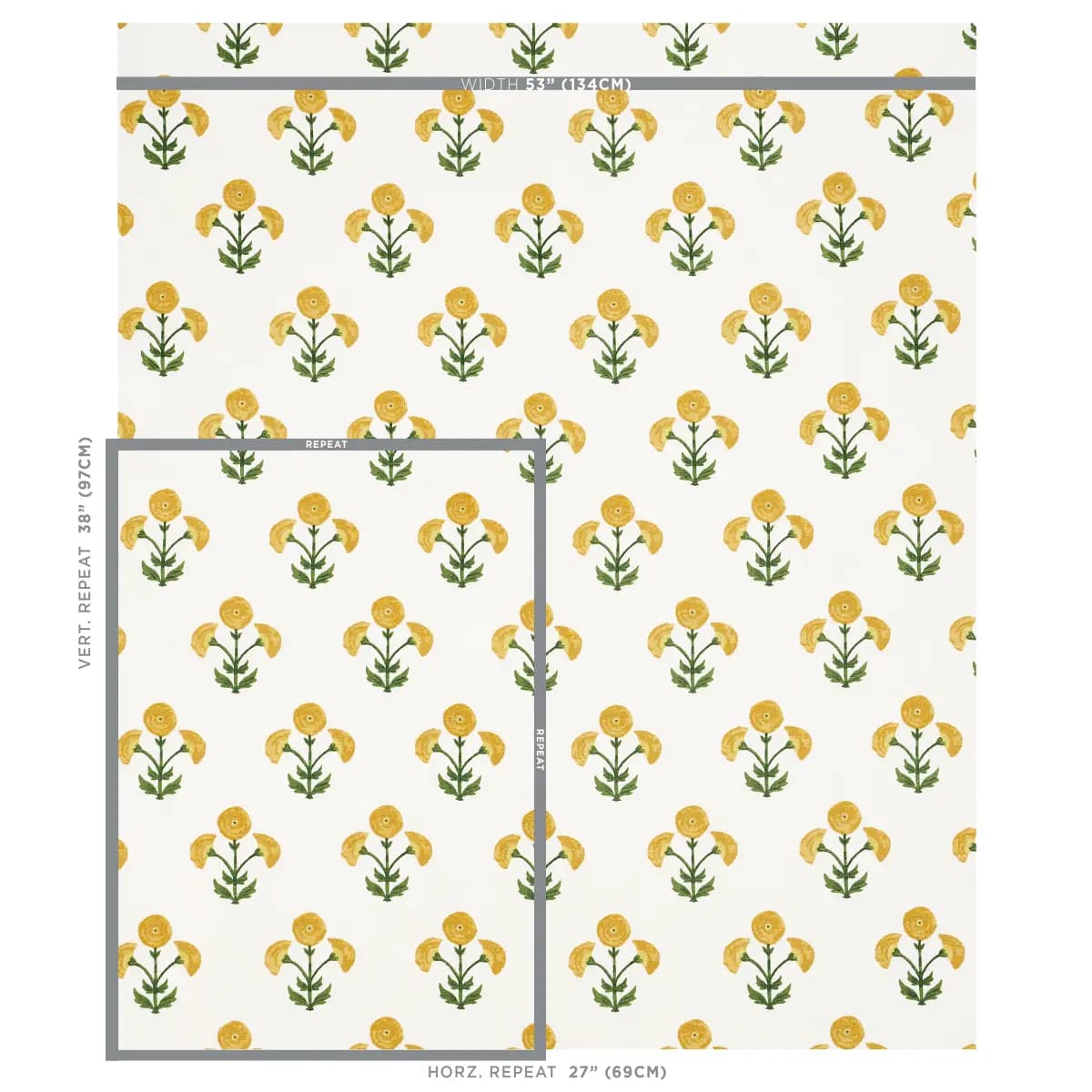 Saranda Flower Embroidery_ MARIGOLD