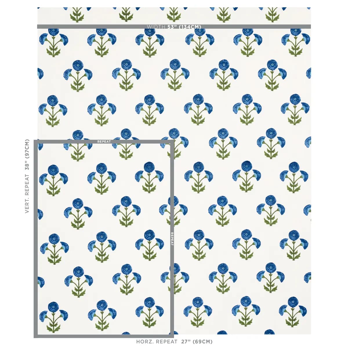 Saranda Flower Embroidery_ ROYAL