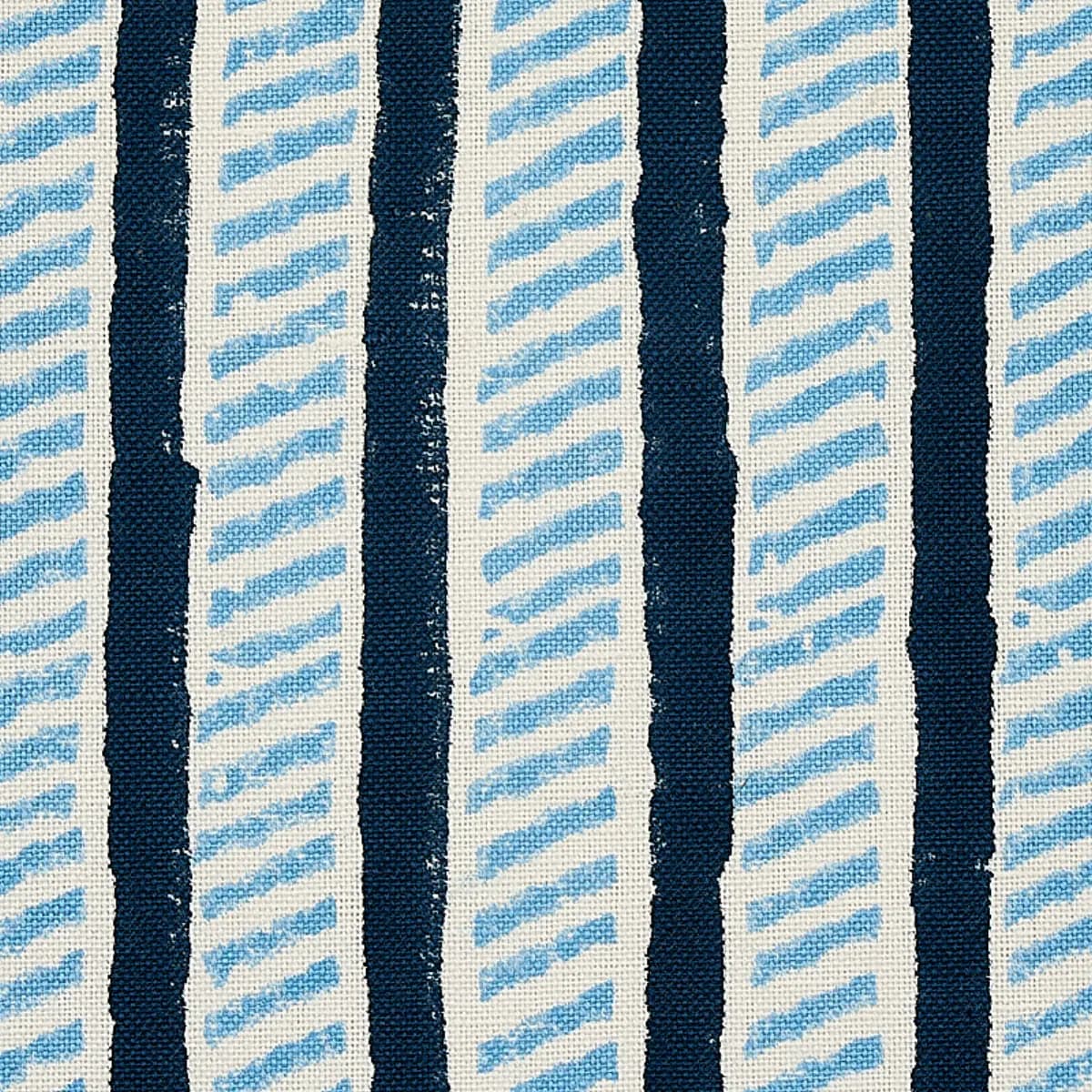 GARDEN PATH HAND BLOCK PRINT_ MIDNIGHT & SKY