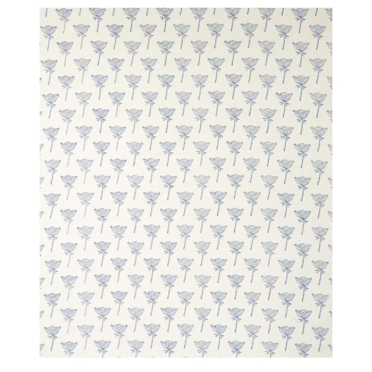 WILD CARROT HAND BLOCK PRINT_ INDIGO