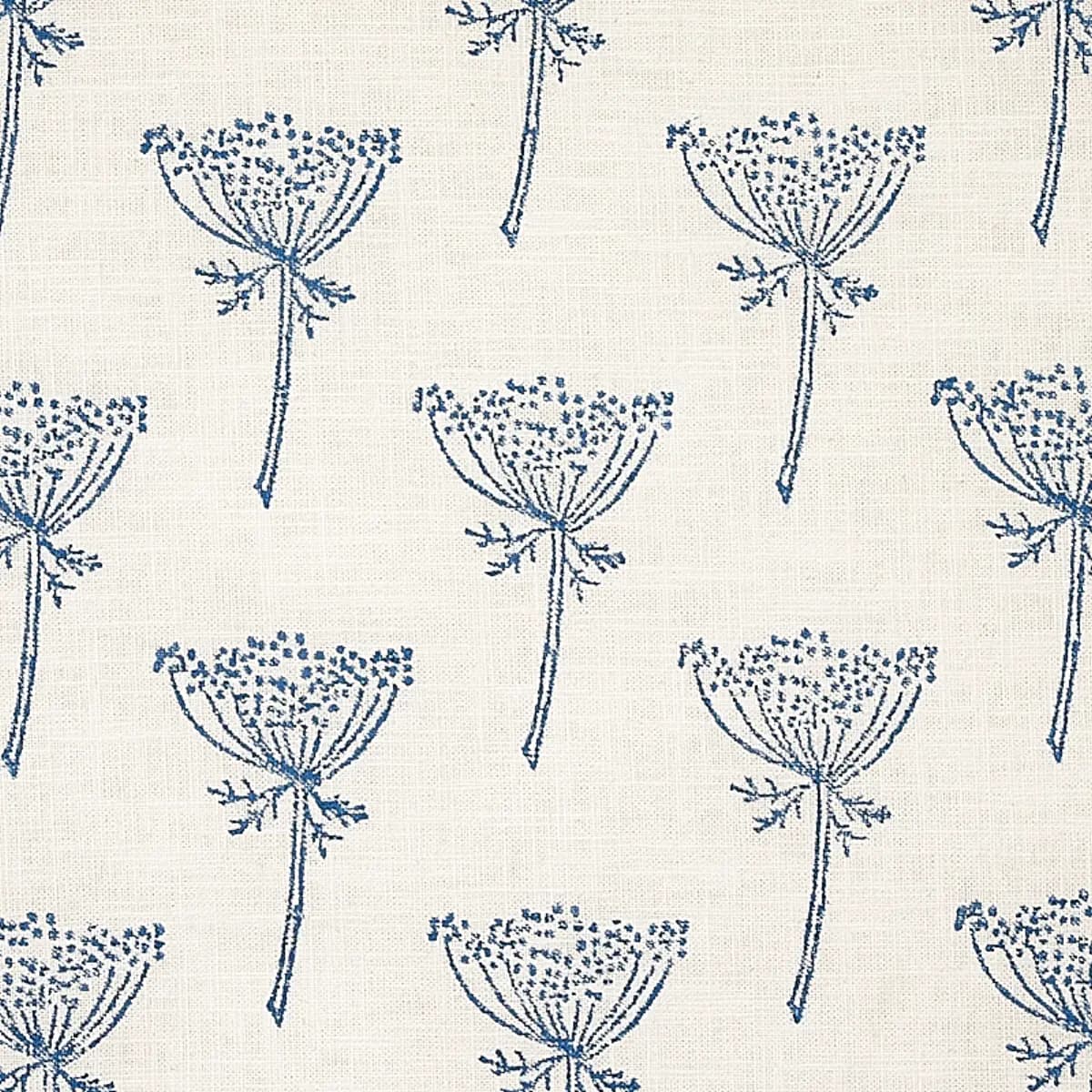 WILD CARROT HAND BLOCK PRINT_ INDIGO