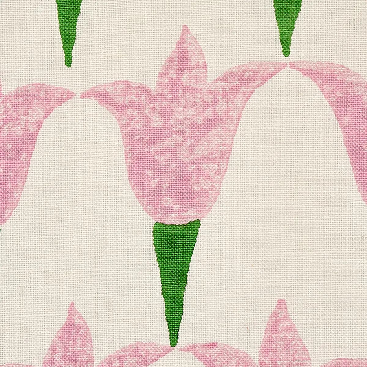 TULIP HAND BLOCK_ ROSE & GRASS