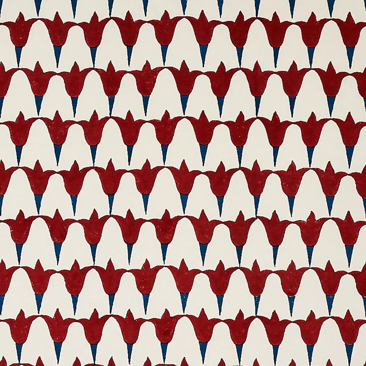 TULIP HAND BLOCK_ IRON & INDIGO