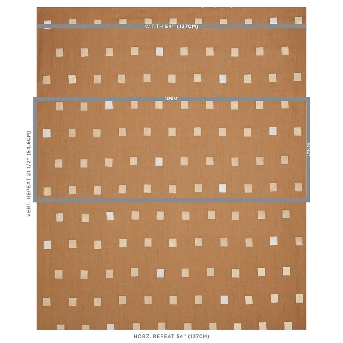 INKWELL HAND BLOCK PRINT_ CAMEL