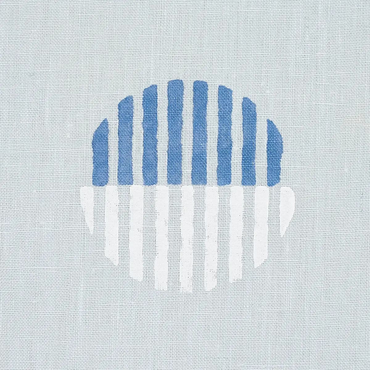 ANDO HAND BLOCK PRINT_ CHAMBRAY