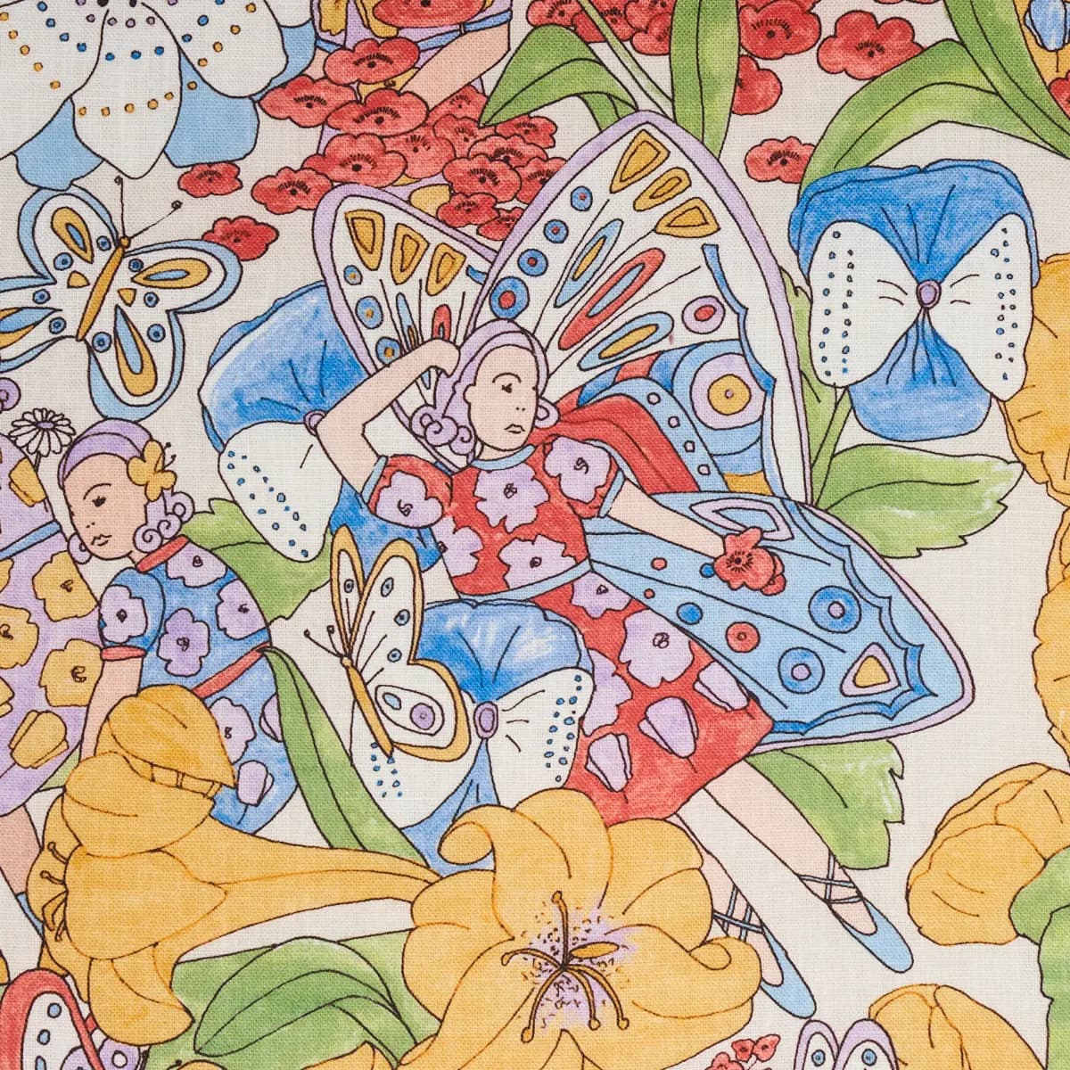 FAIRIE GARDEN_ YELLOW AND IVORY