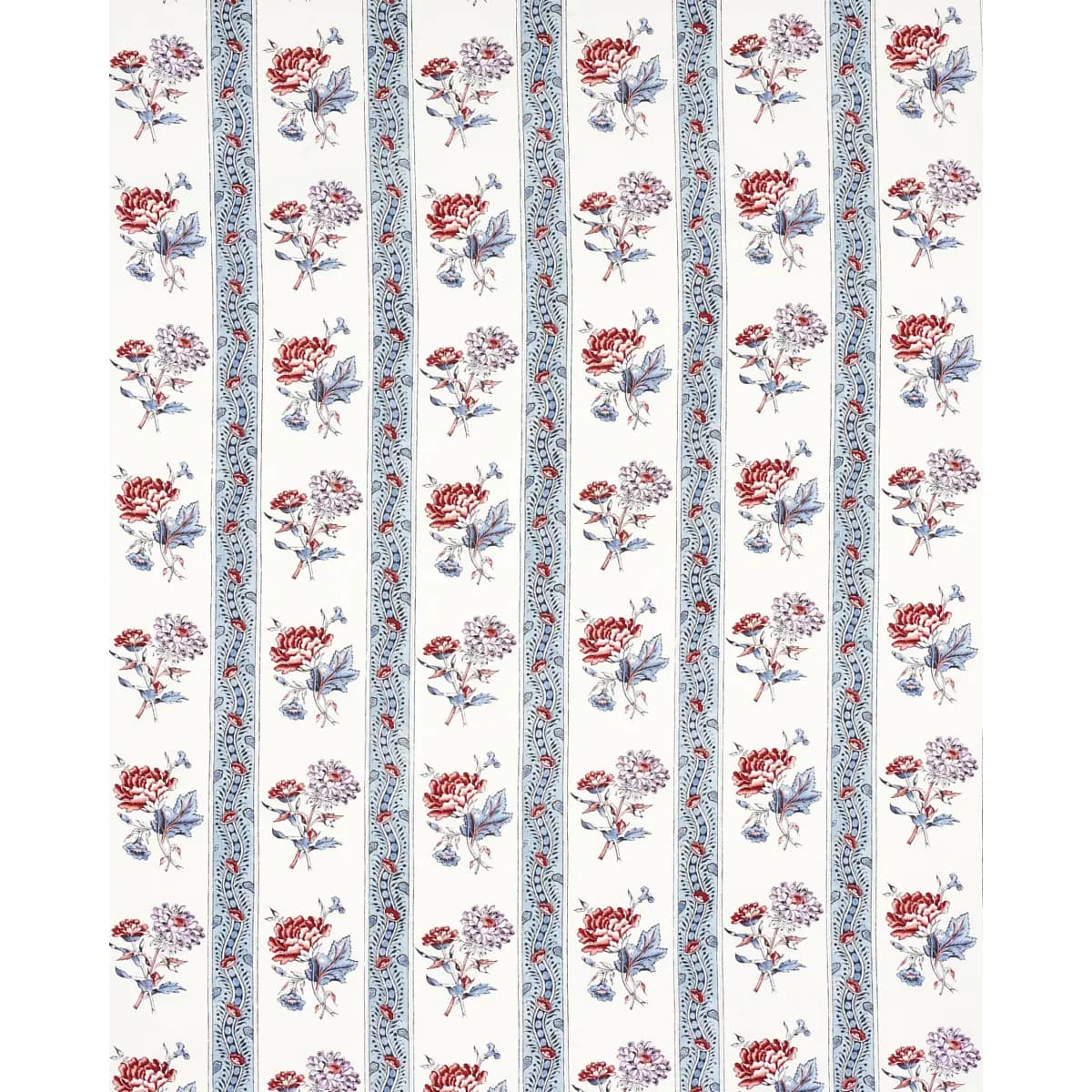 ARIANA FLORAL STRIPE_ PEARLWARE BLUE