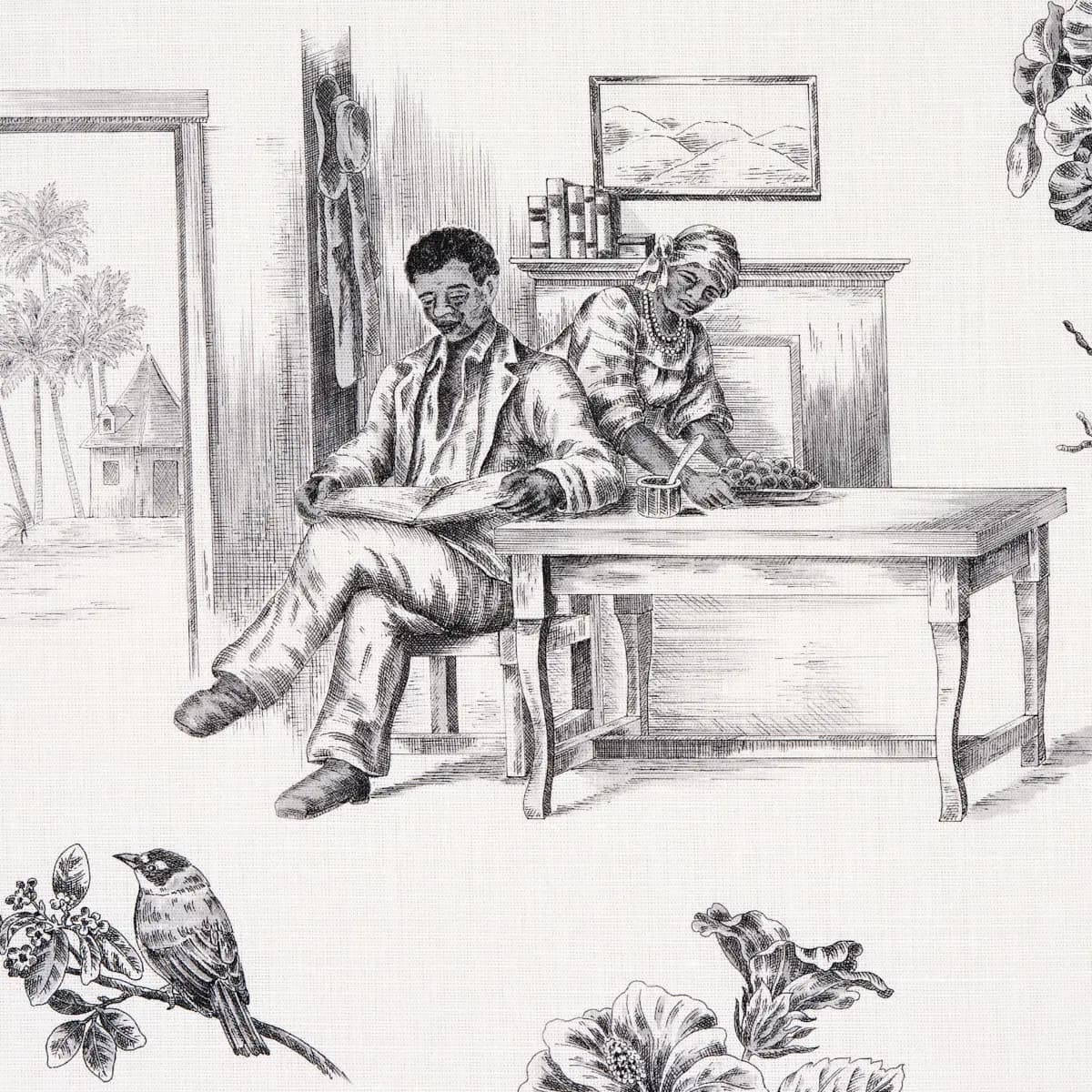 TOUSSAINT TOILE_ BLACK